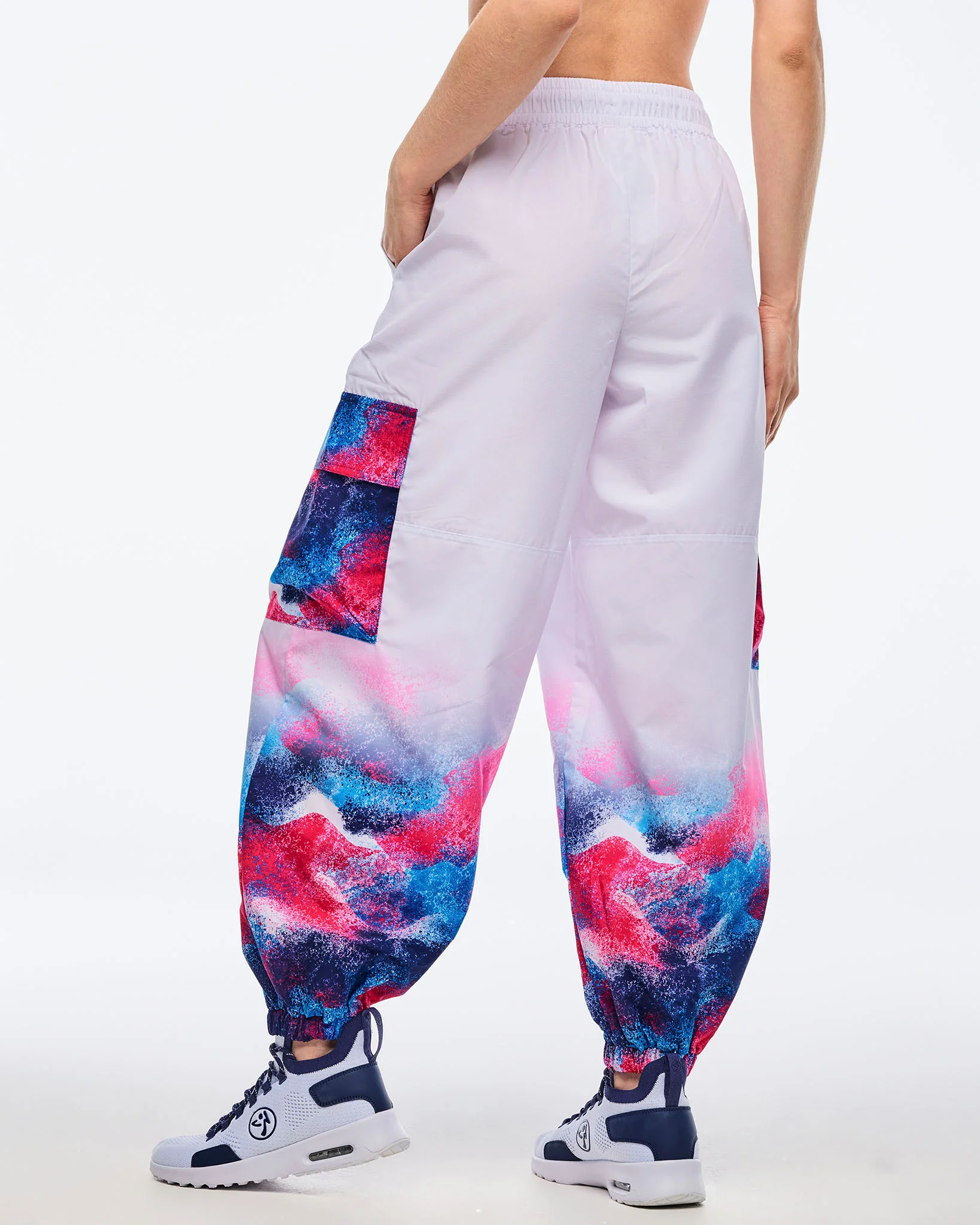 Apres Zumba Baggy Parachute Cargo Pants - Image 2