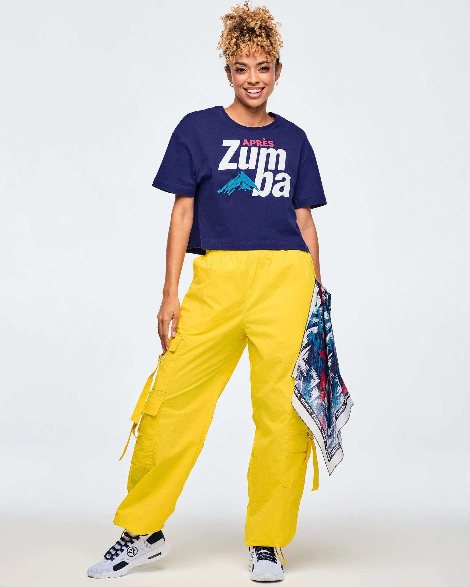 Apres Zumba Crew Neck Crop Top - Image 4