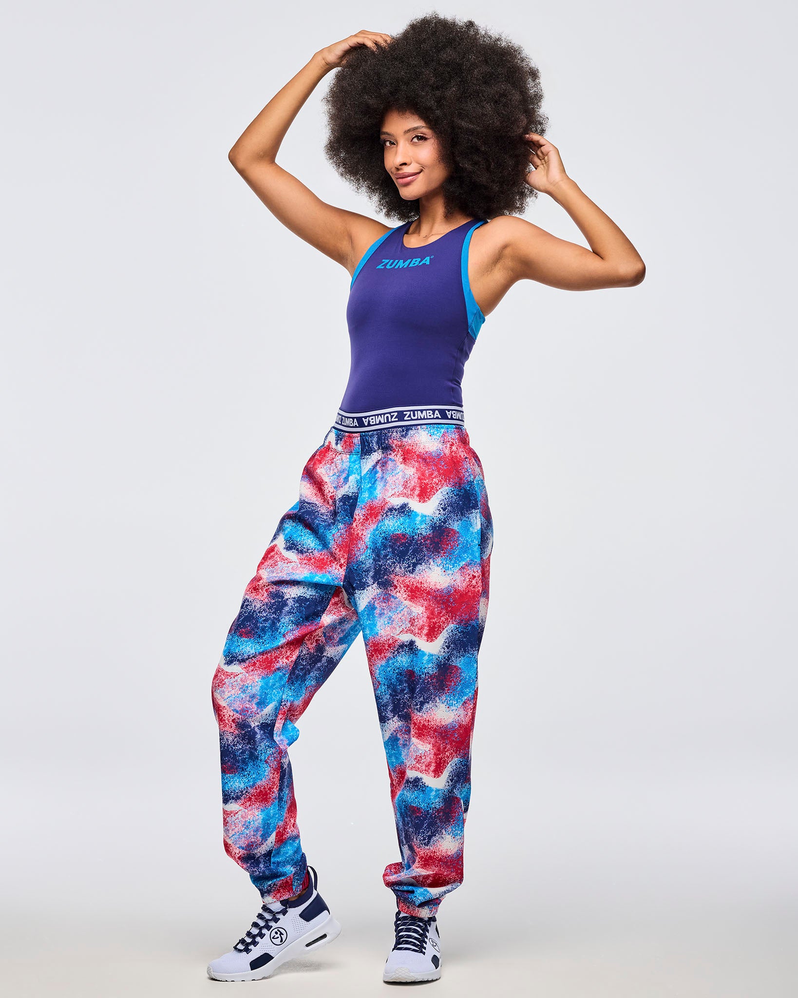 Apres Zumba Double Waisted Slouch Woven Pants - Image 5