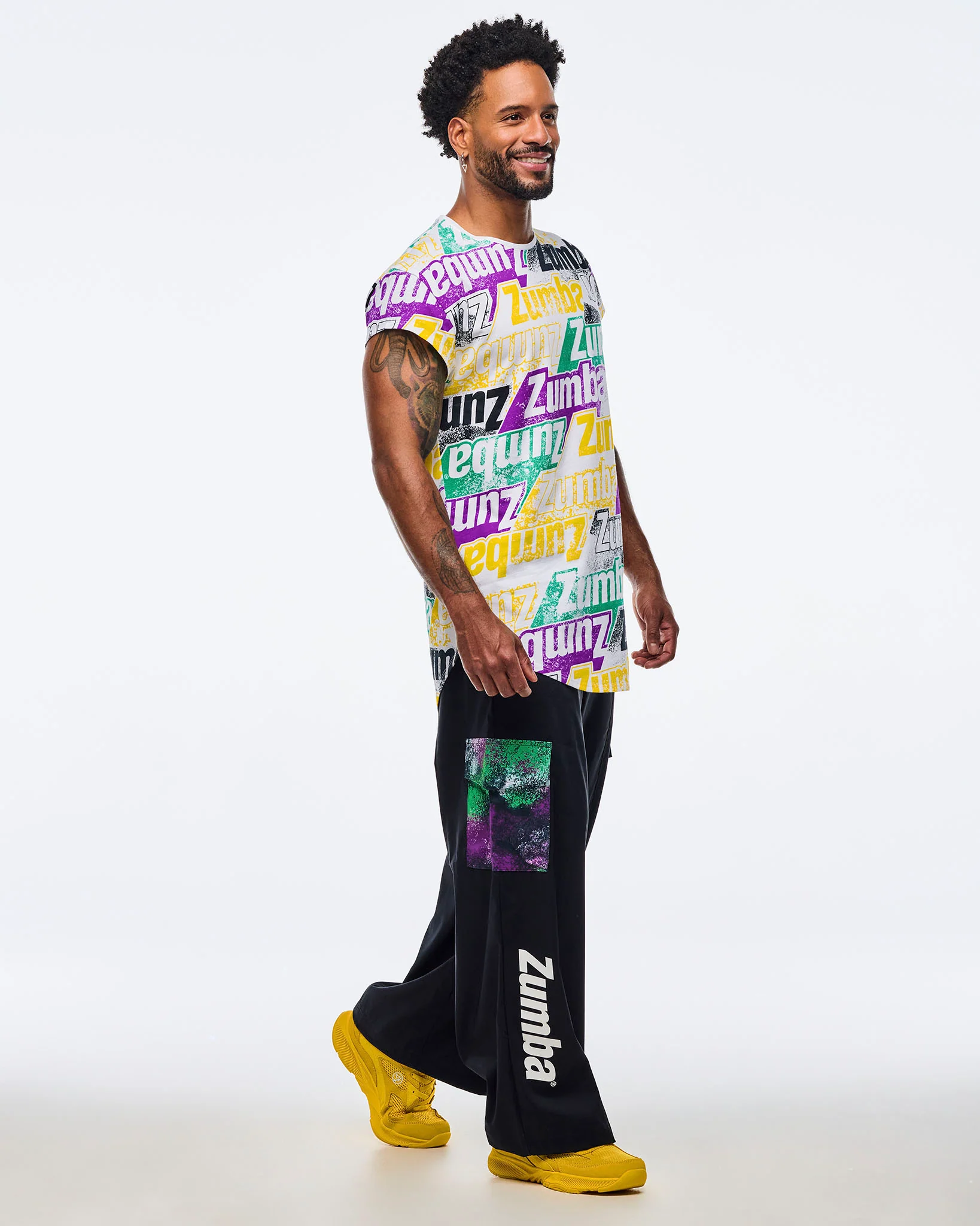 Apres Zumba Men's Crew Neck Round Hem Tee - Image 3