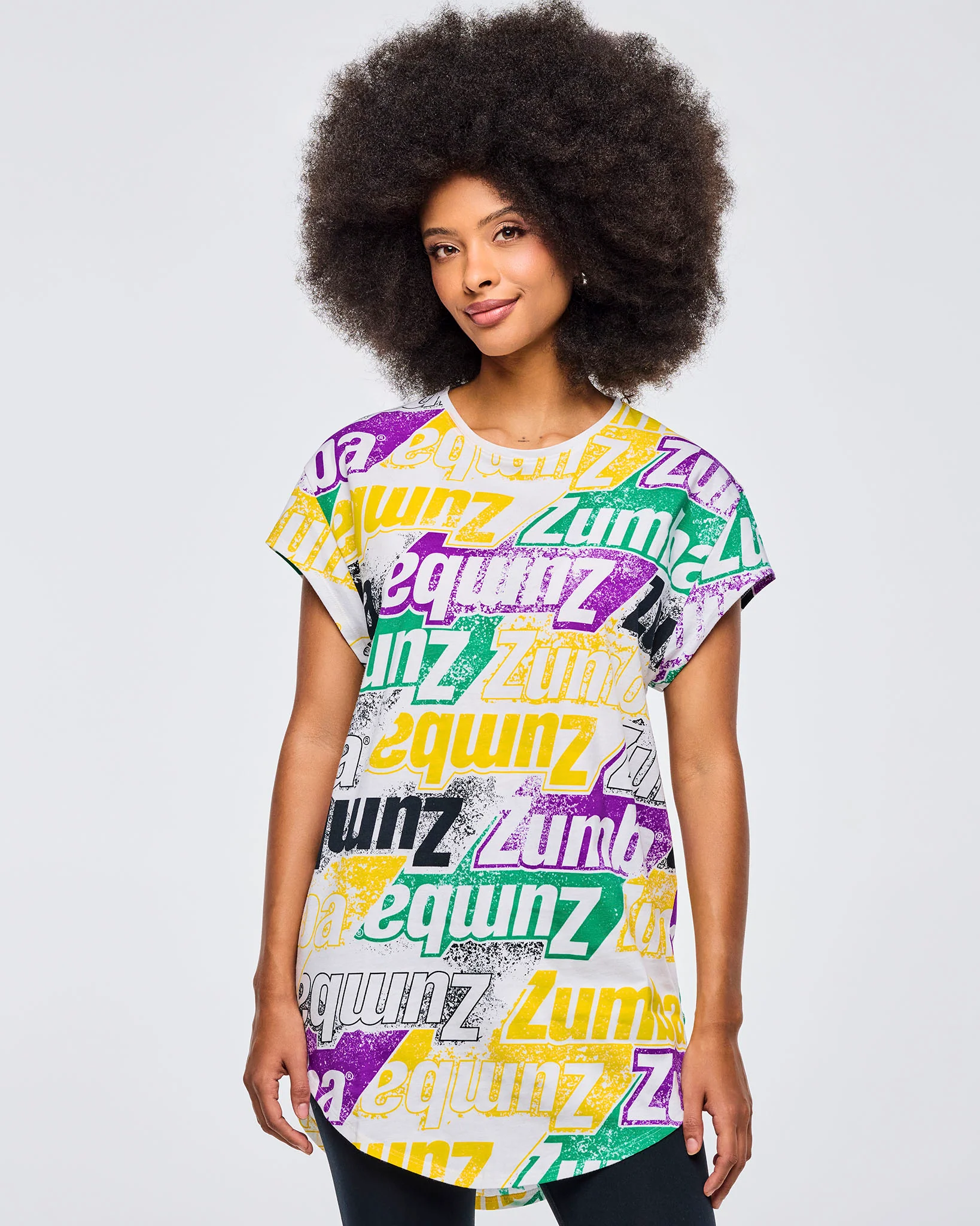 Apres Zumba Men's Crew Neck Round Hem Tee - Image 4