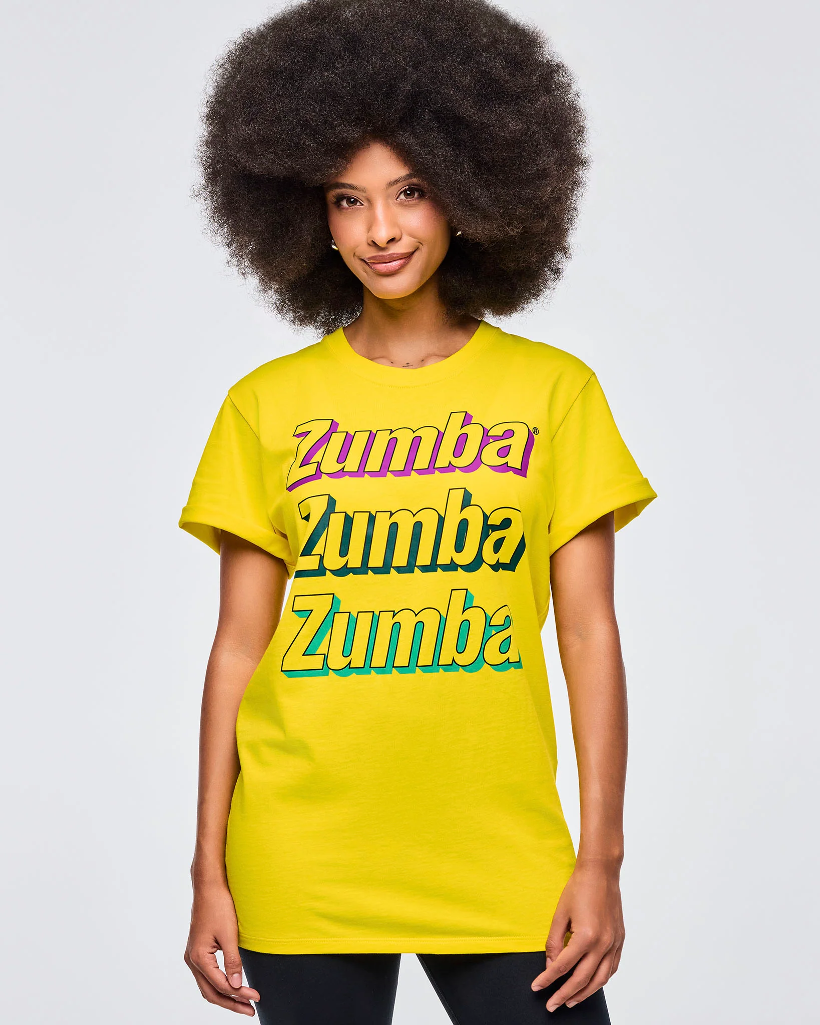 Apres Zumba Unisex Crew Neck Tee - Sunrays - Image 3
