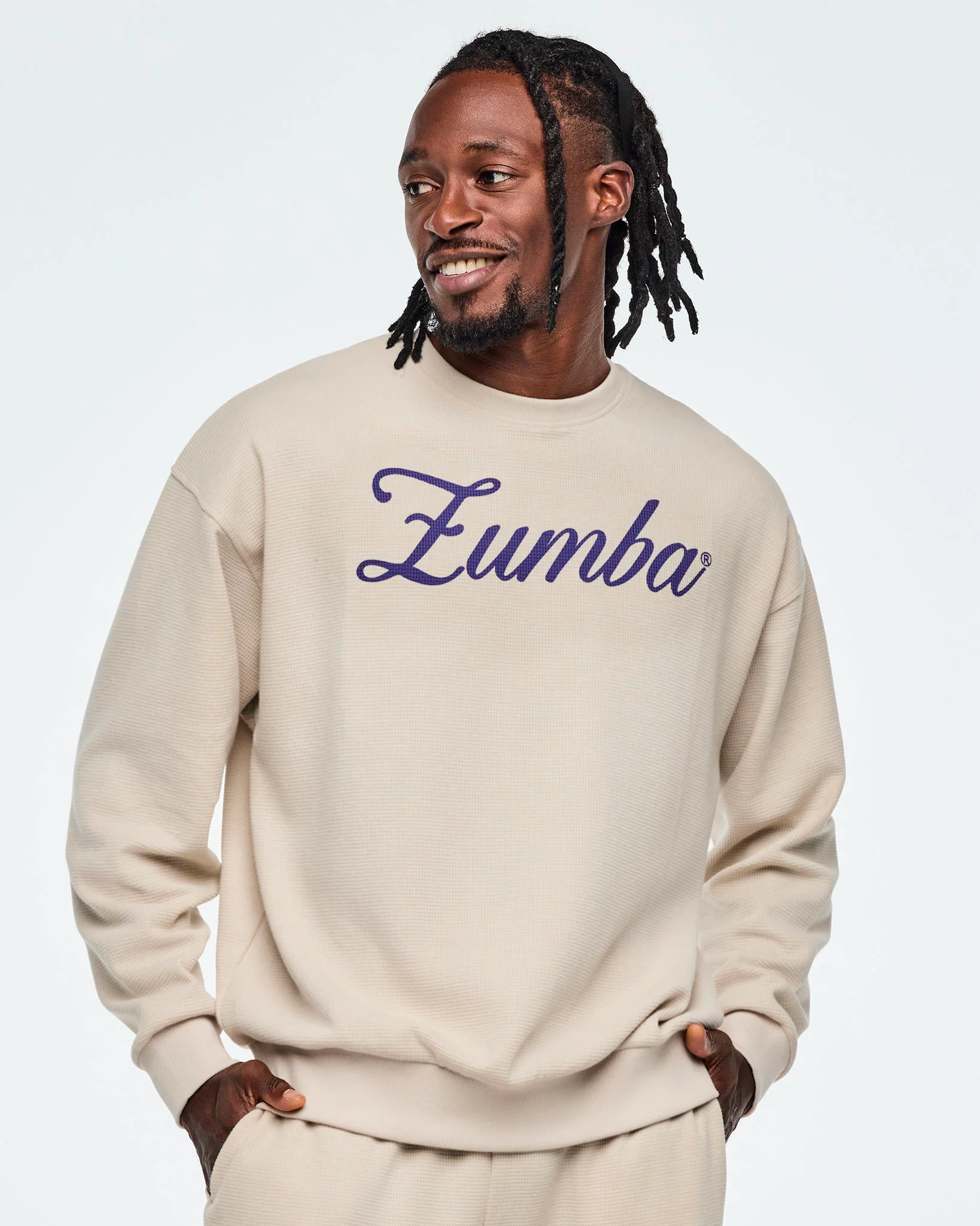 Class of 2001 Oversized Pullover Waffle Sweatshirt - Image 4