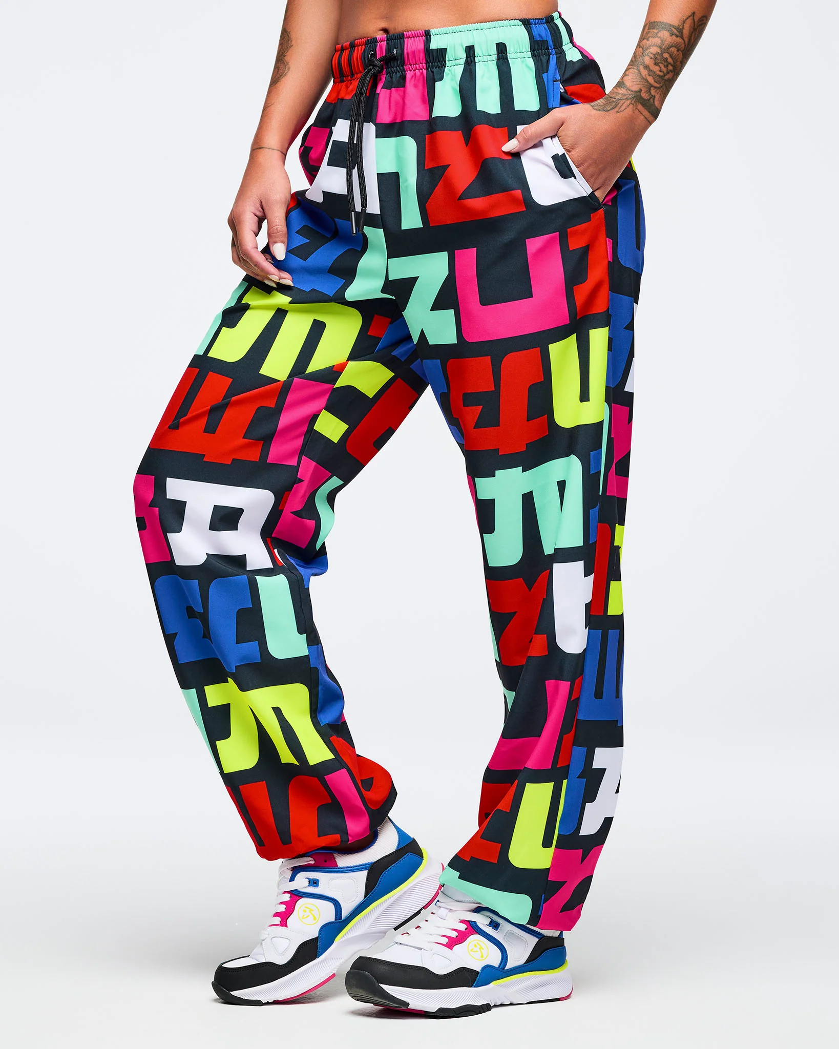 Eastern Flavor Baggy Woven Pants