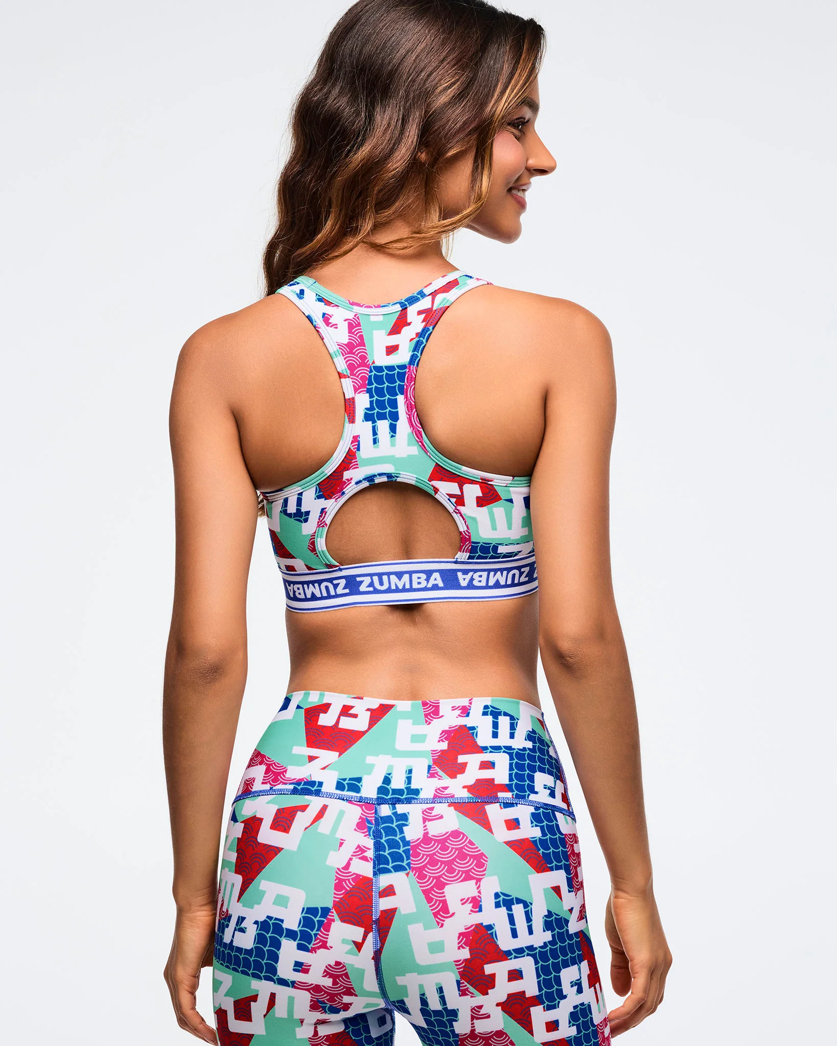 Eastern Flavor Scoop Bra With Elastic Waistband - Image 3