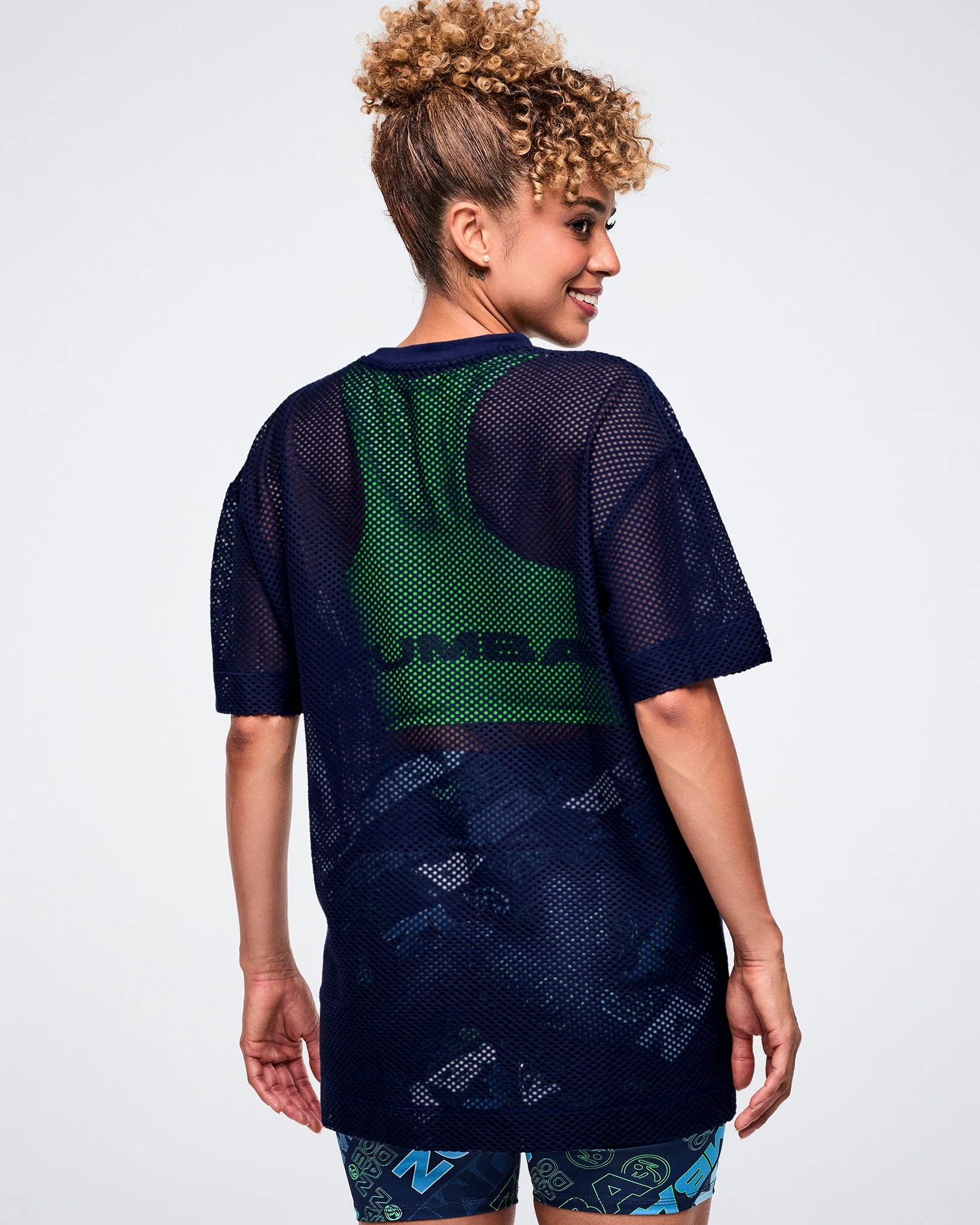 Jean Jamz Boxy Mesh Top - Image 2