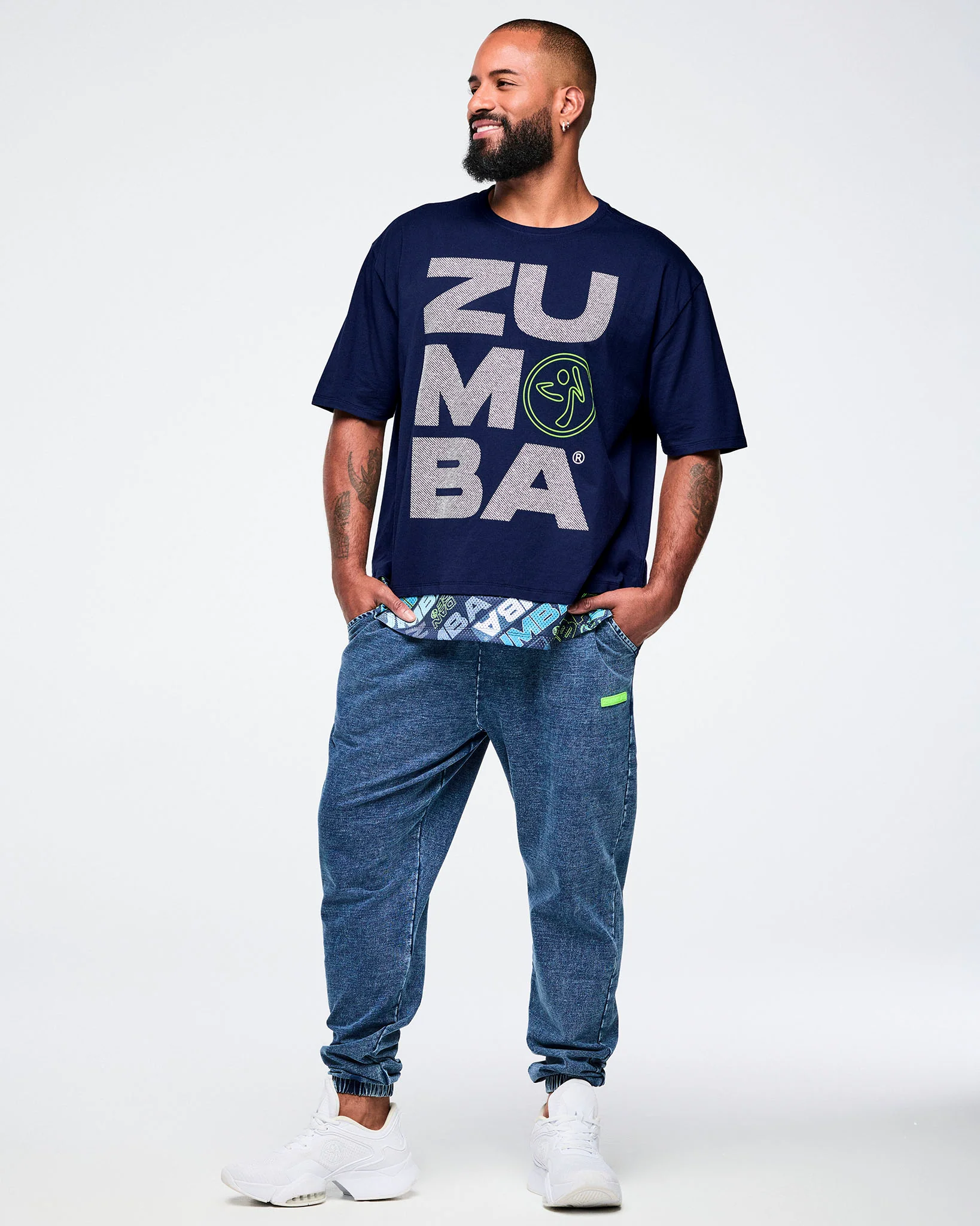 Jean Jamz Men's Double Layer Hem Tee - Image 4