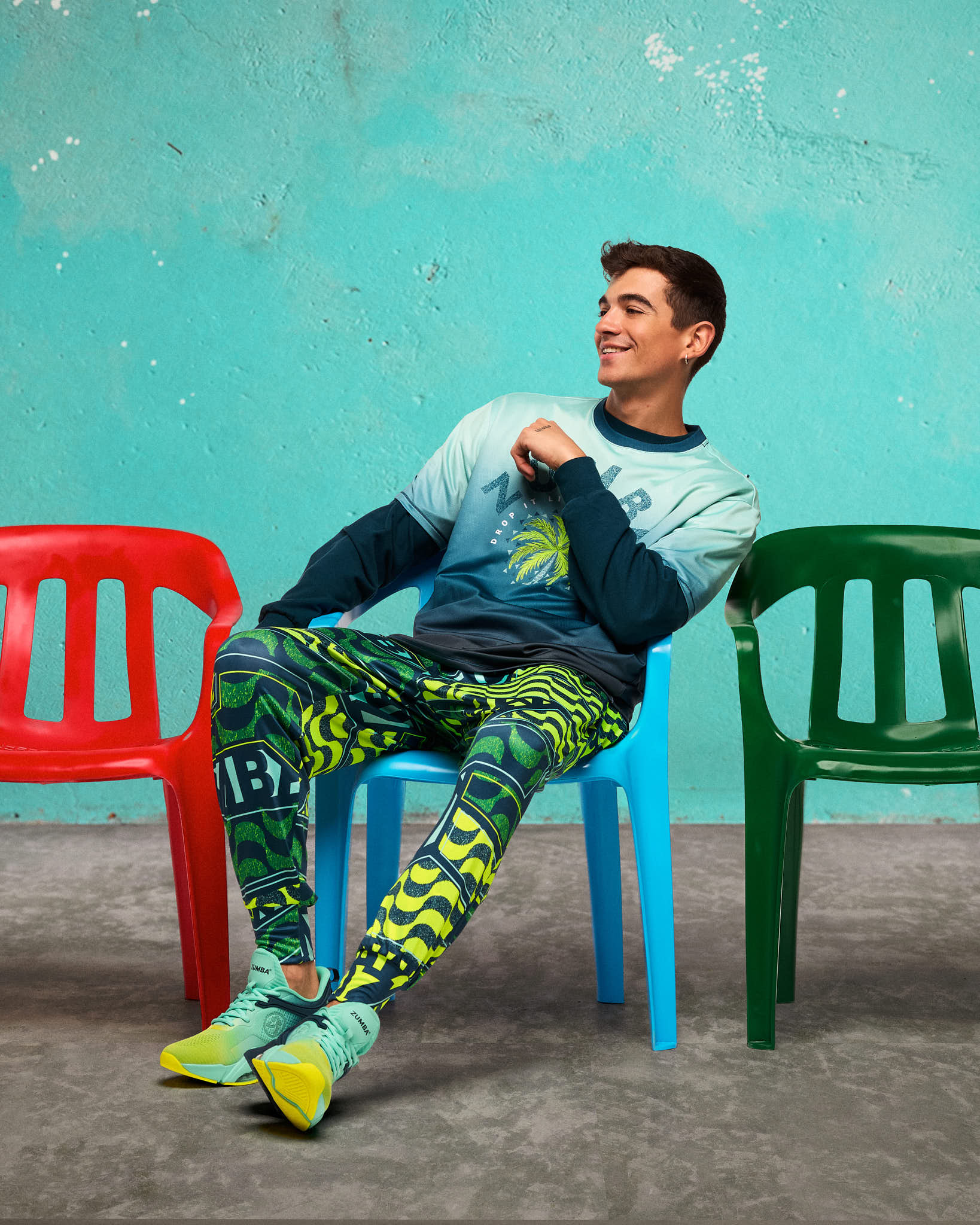 Latin Movement Knit Drop Crotch Joggers - Image 7