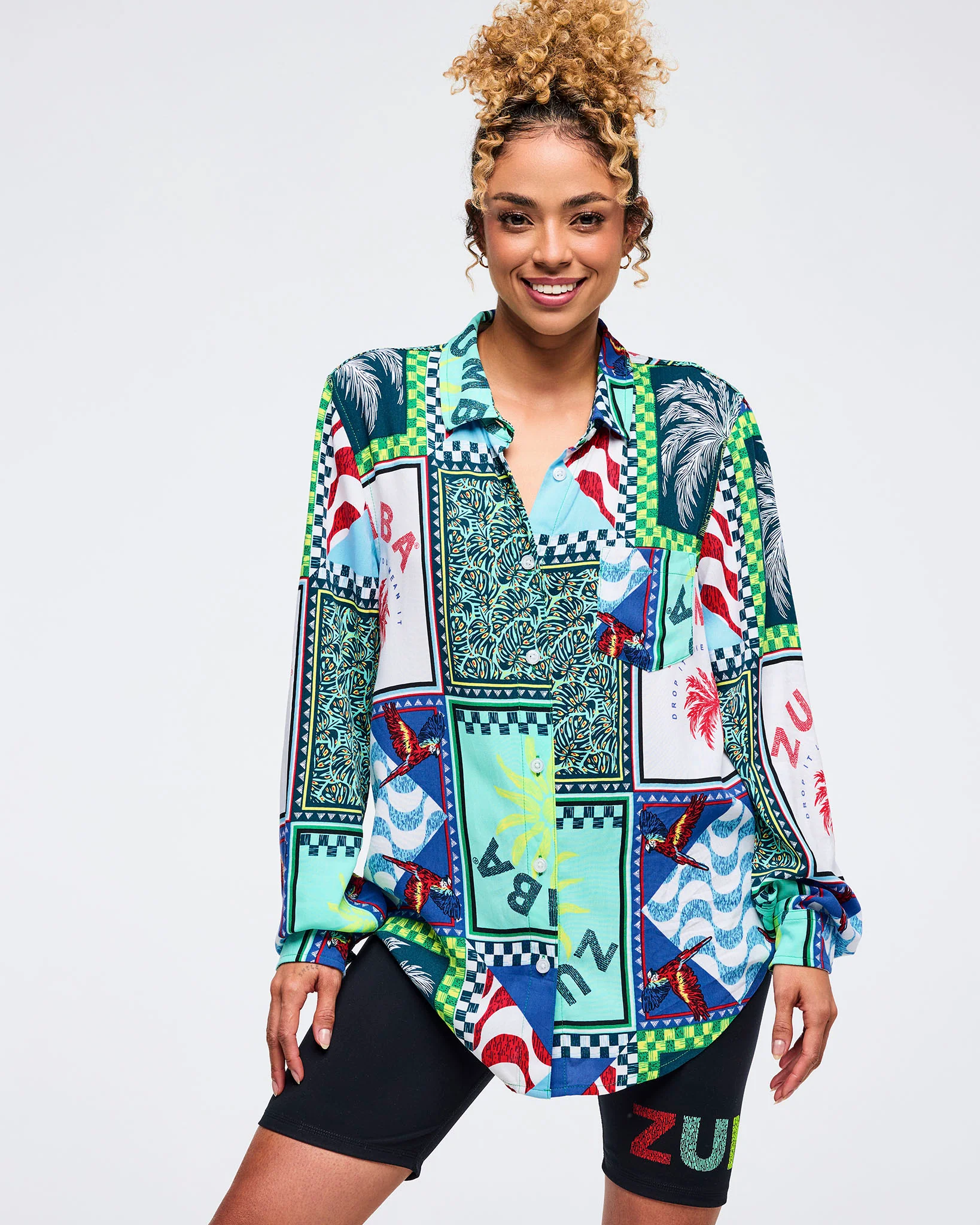Latin Movement Long Sleeve Button Down - Image 2