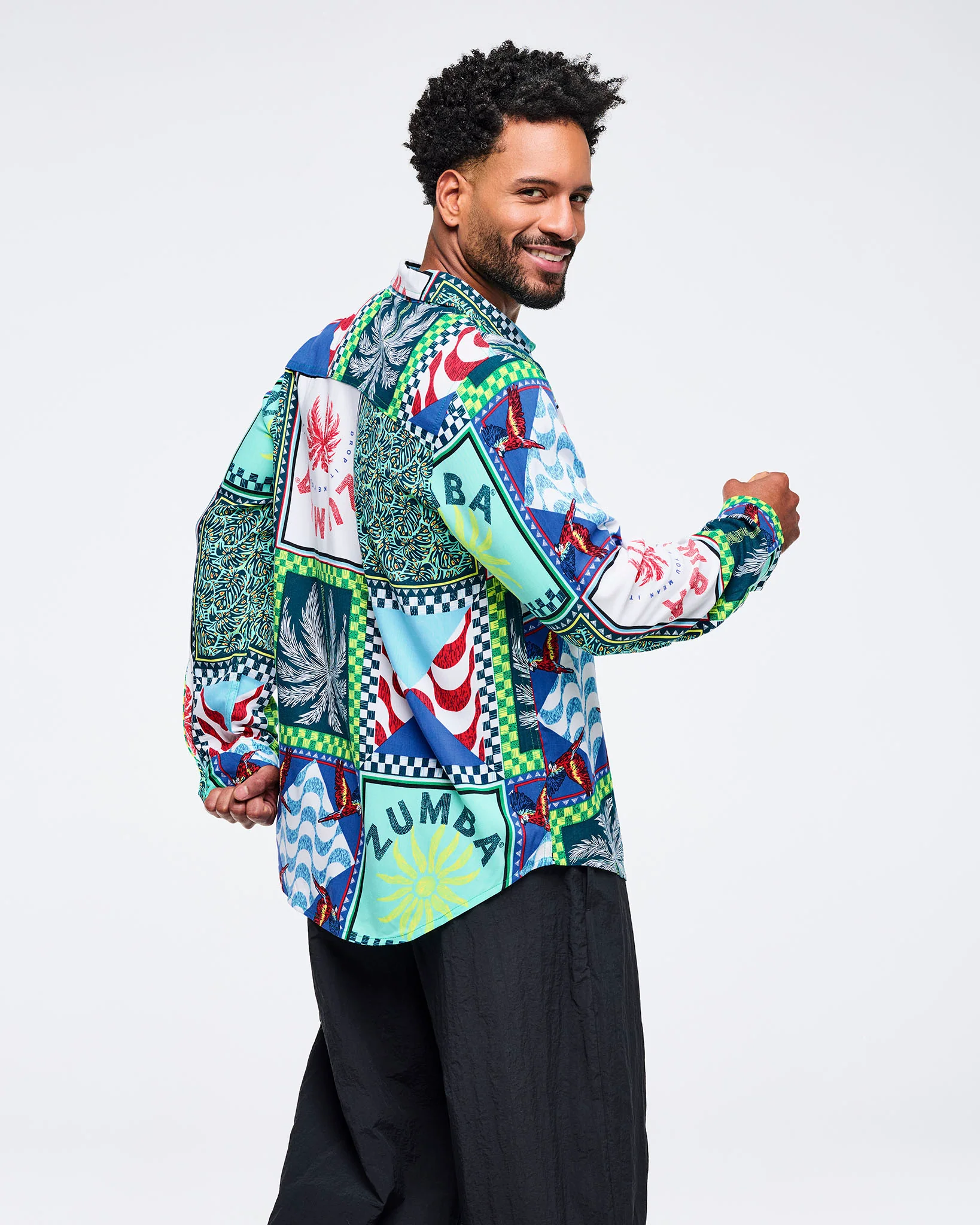 Latin Movement Long Sleeve Button Down - Image 5