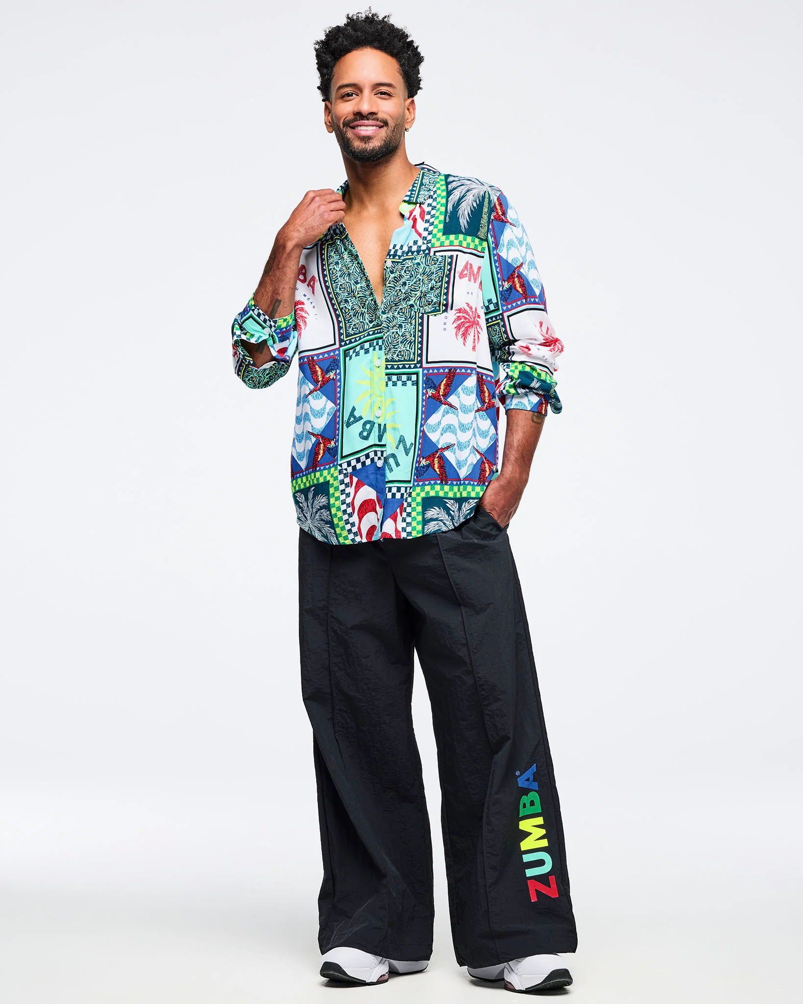 Latin Movement Long Sleeve Button Down - Image 6
