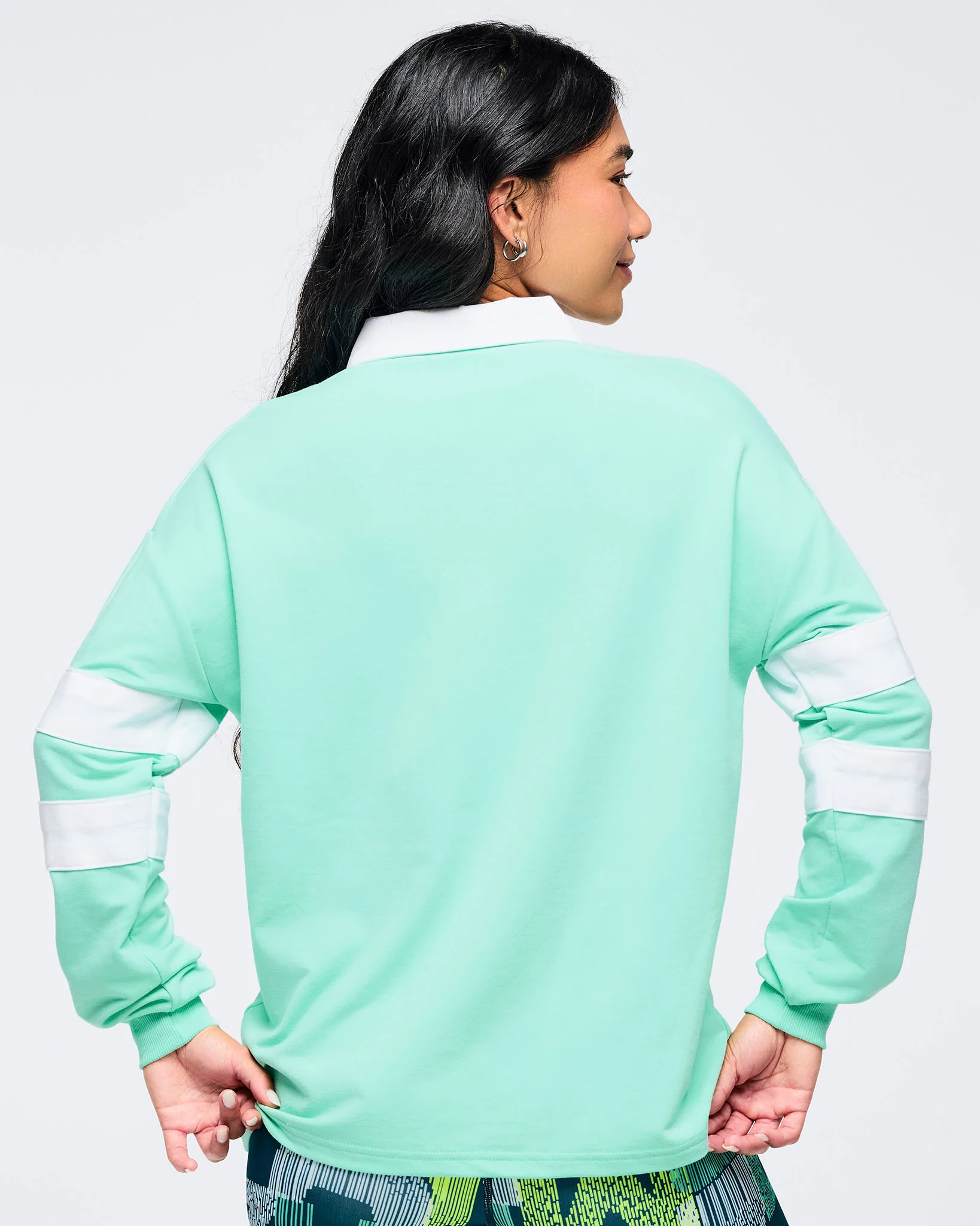 Latin Movement Long Sleeve Polo - Image 3