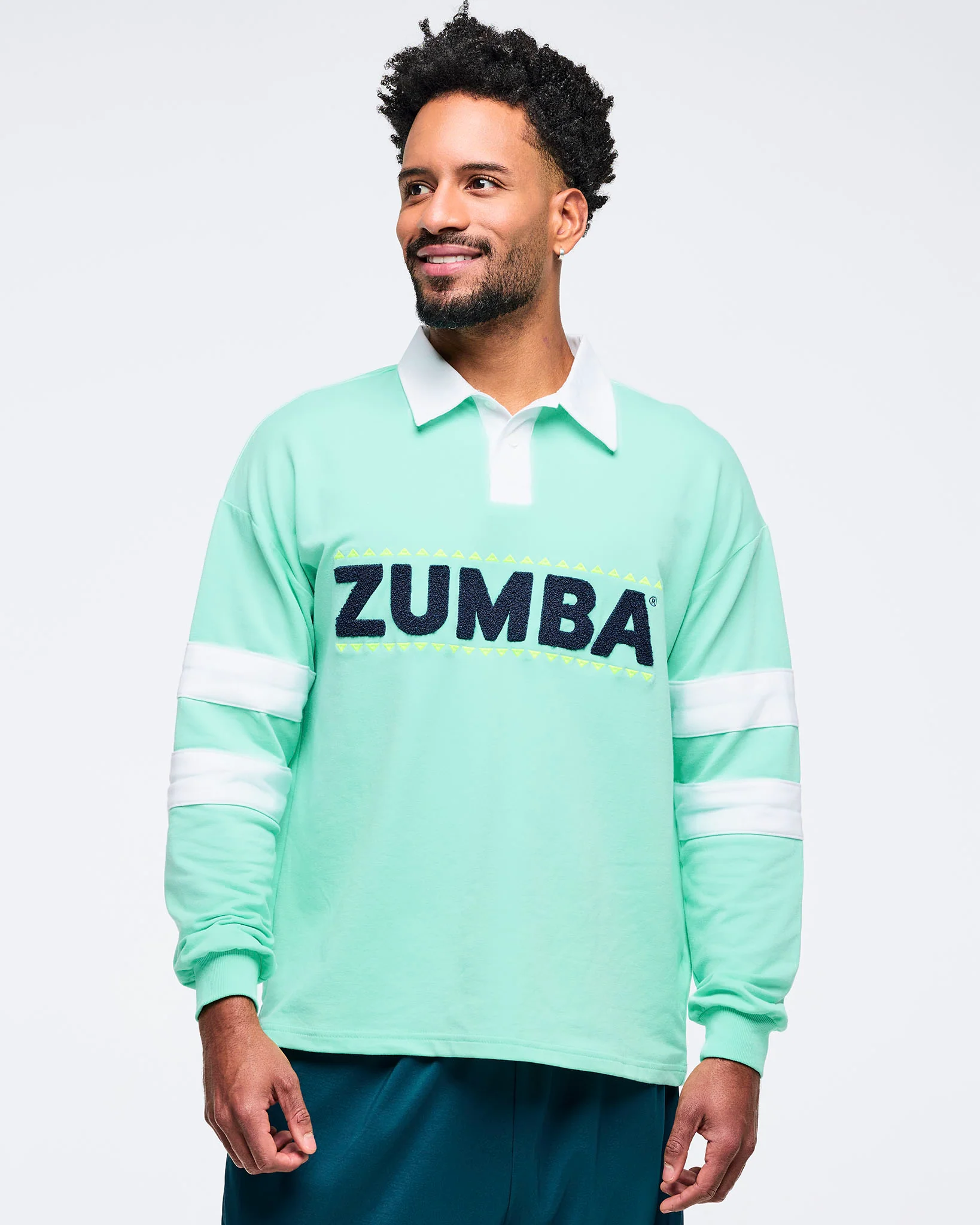 Latin Movement Long Sleeve Polo - Image 6
