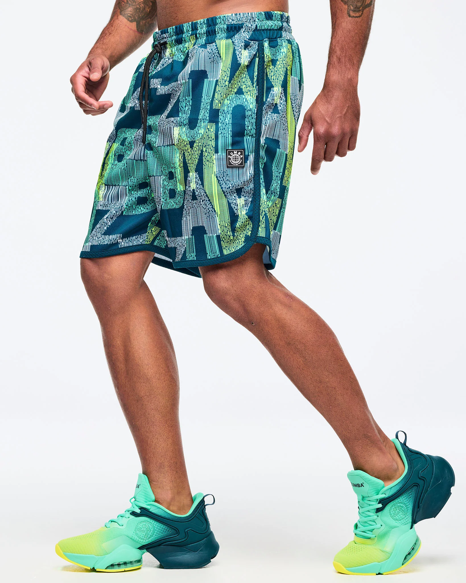 Latin Movement Men's Mesh Shorts - Image 3