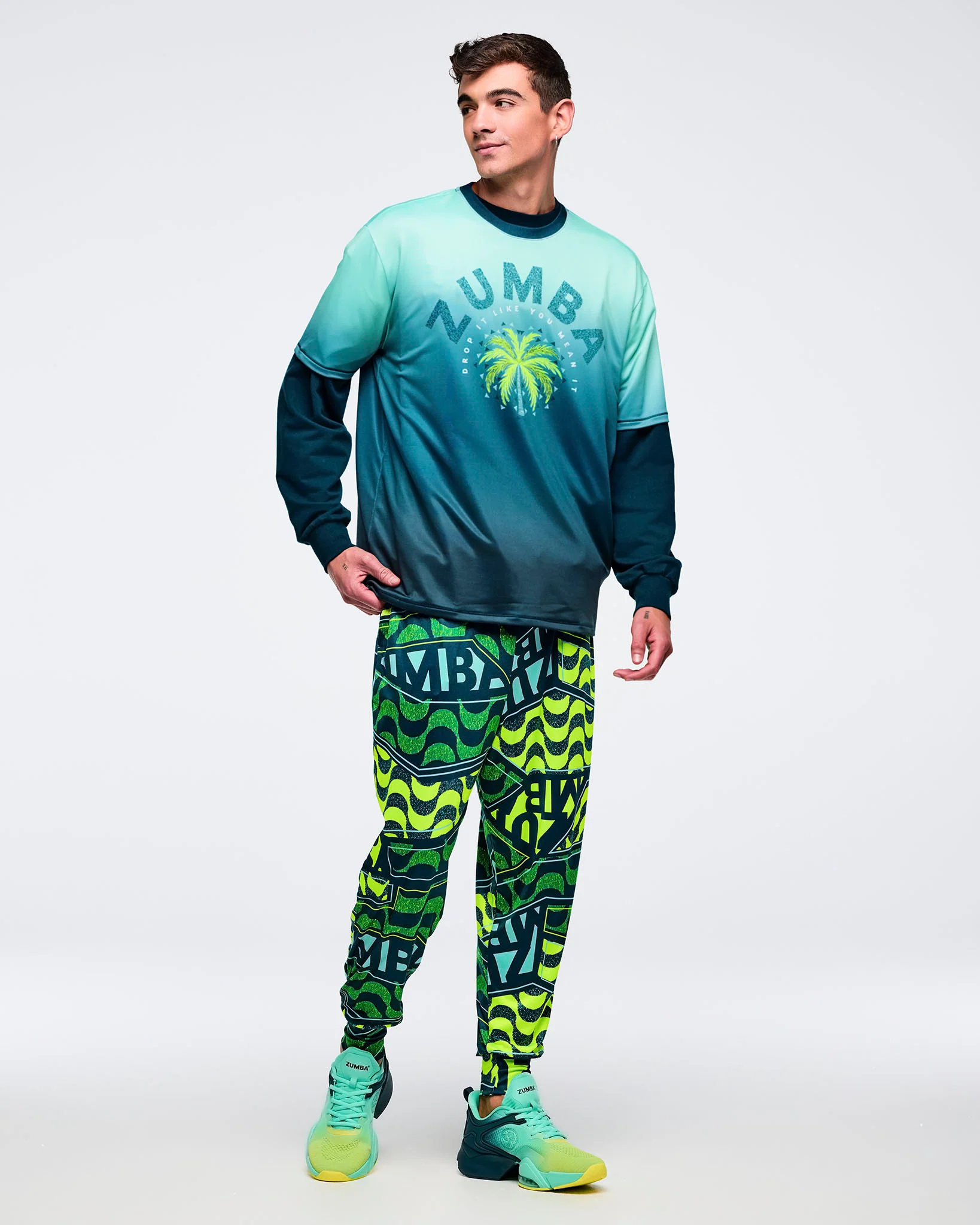 Latin Movement Men's Mesh Top - Image 3