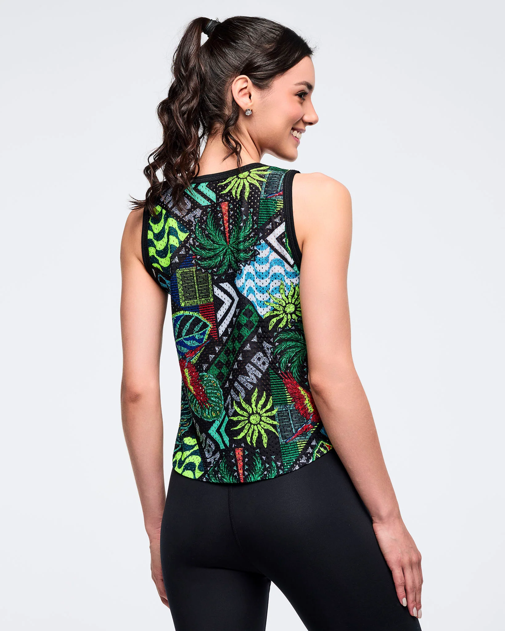 Latin Movement Mesh Tank - Image 2