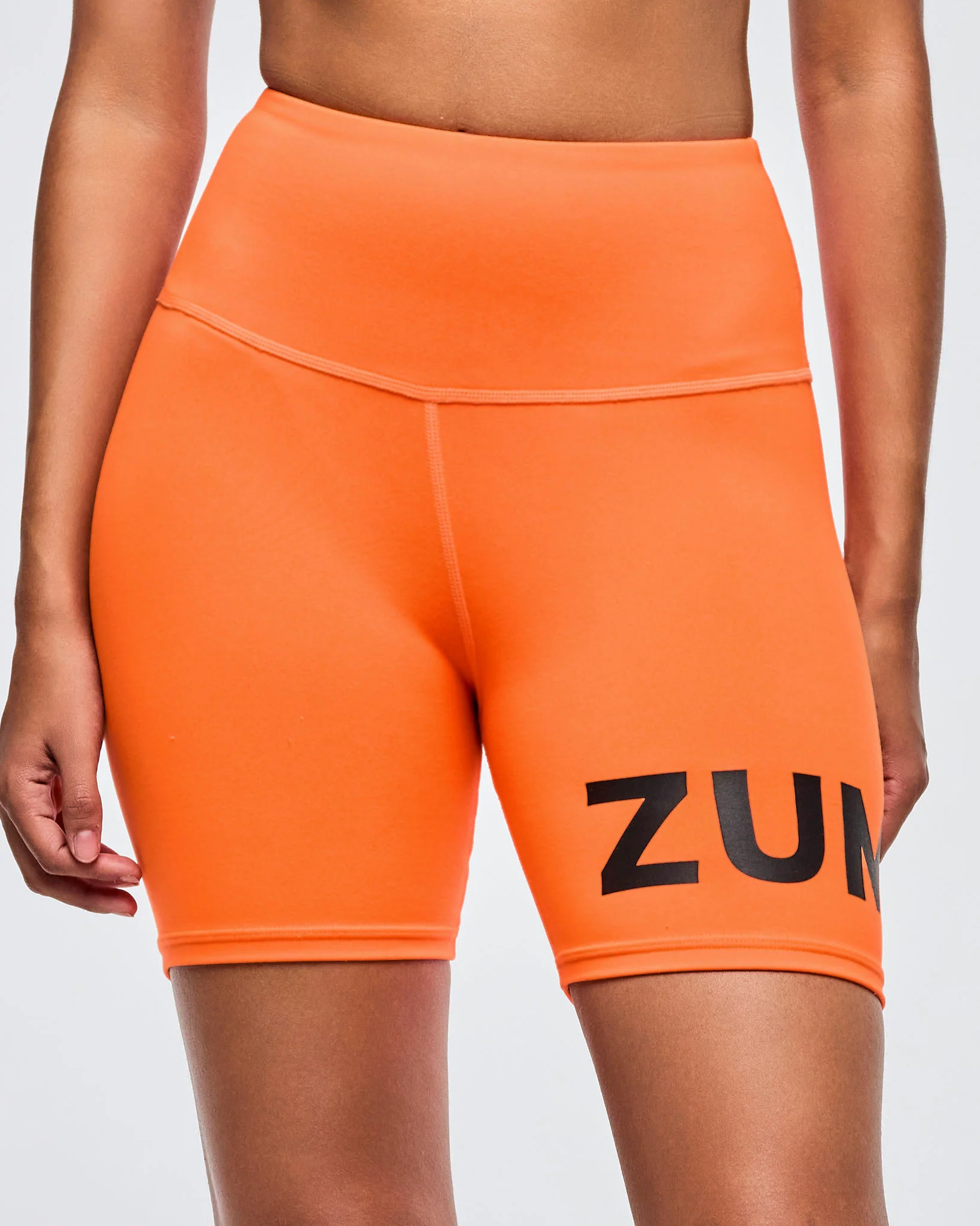 Neon High Waisted Biker Shorts - Image 16