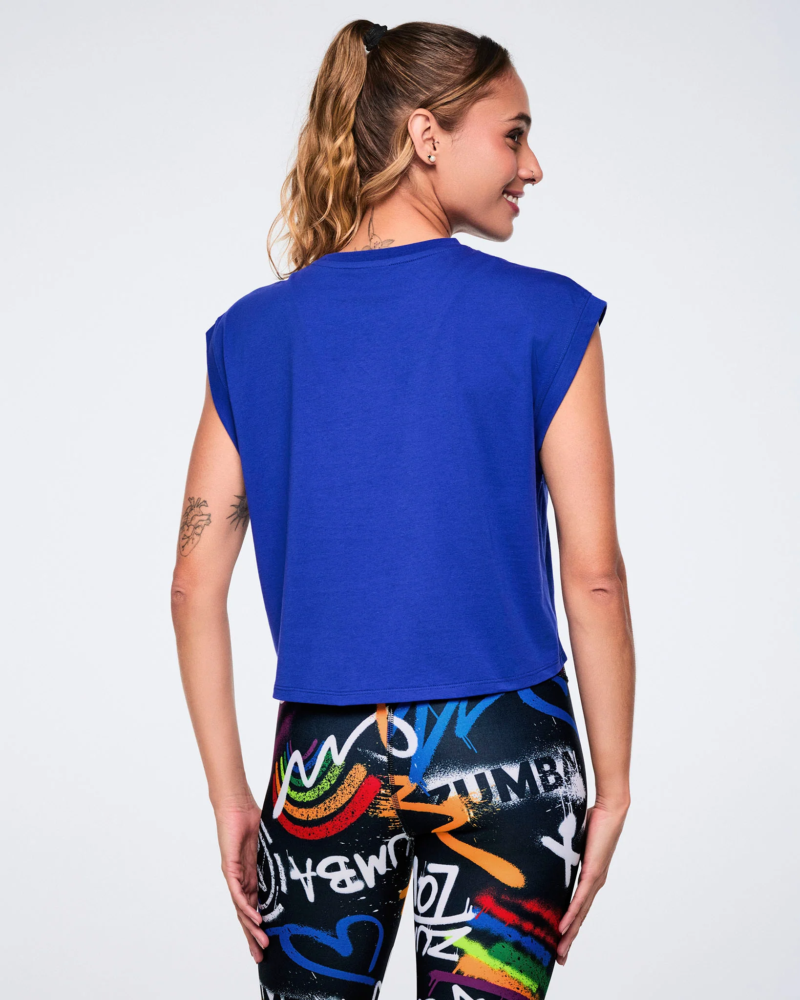 Pride Extended Shoulder Loose Tank - Image 2