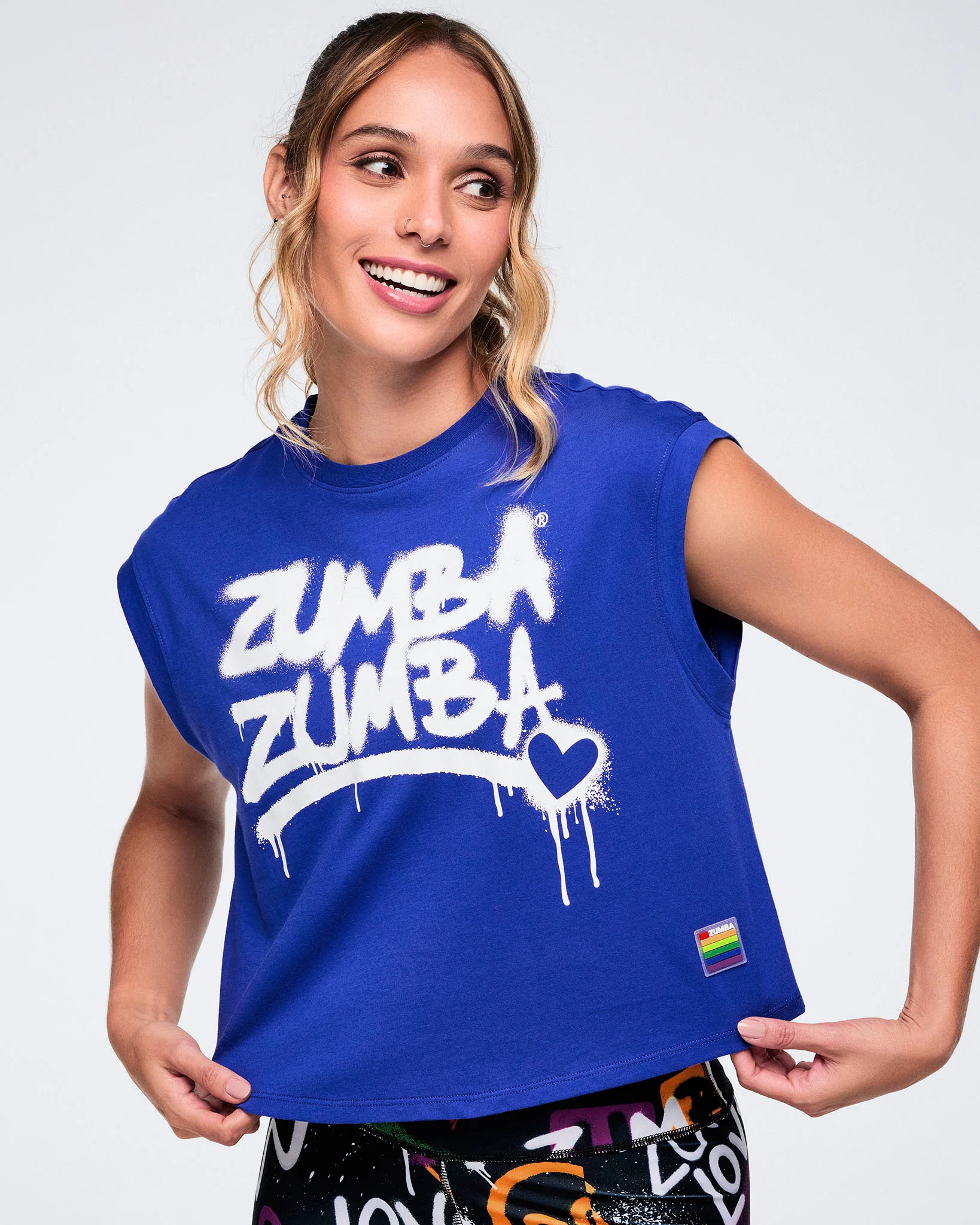 Pride Extended Shoulder Loose Tank - Image 3