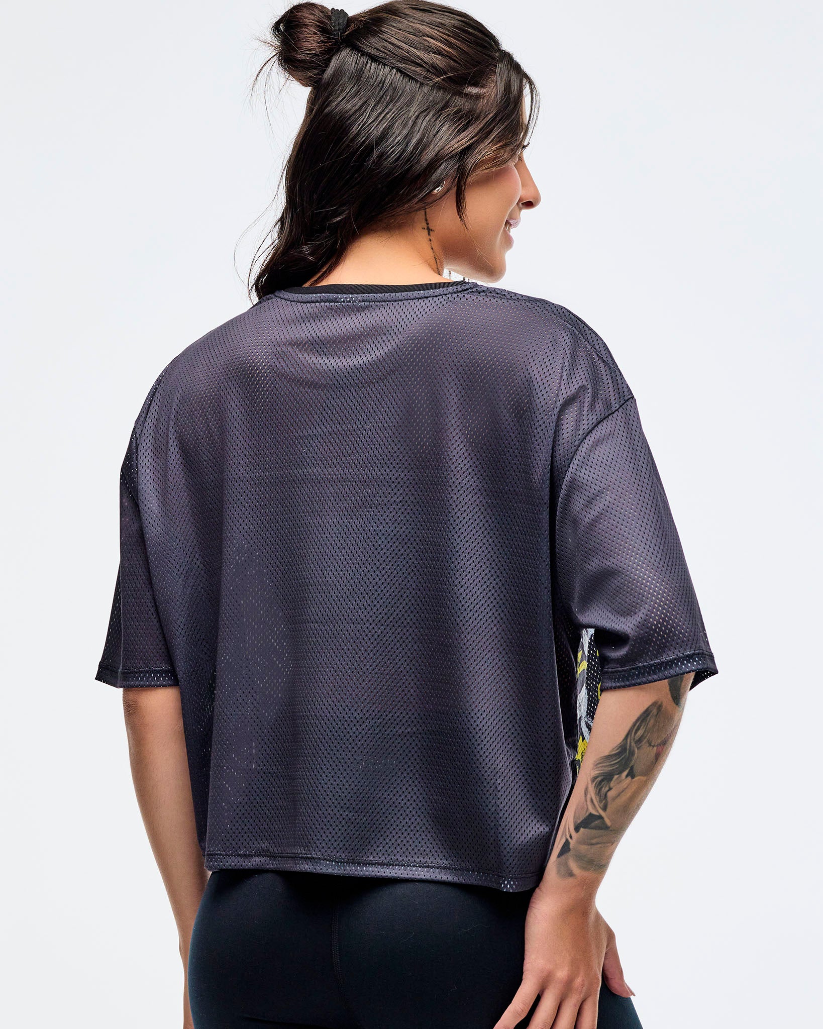 Sizzlin' Mesh Boxy Crop Top - Image 2