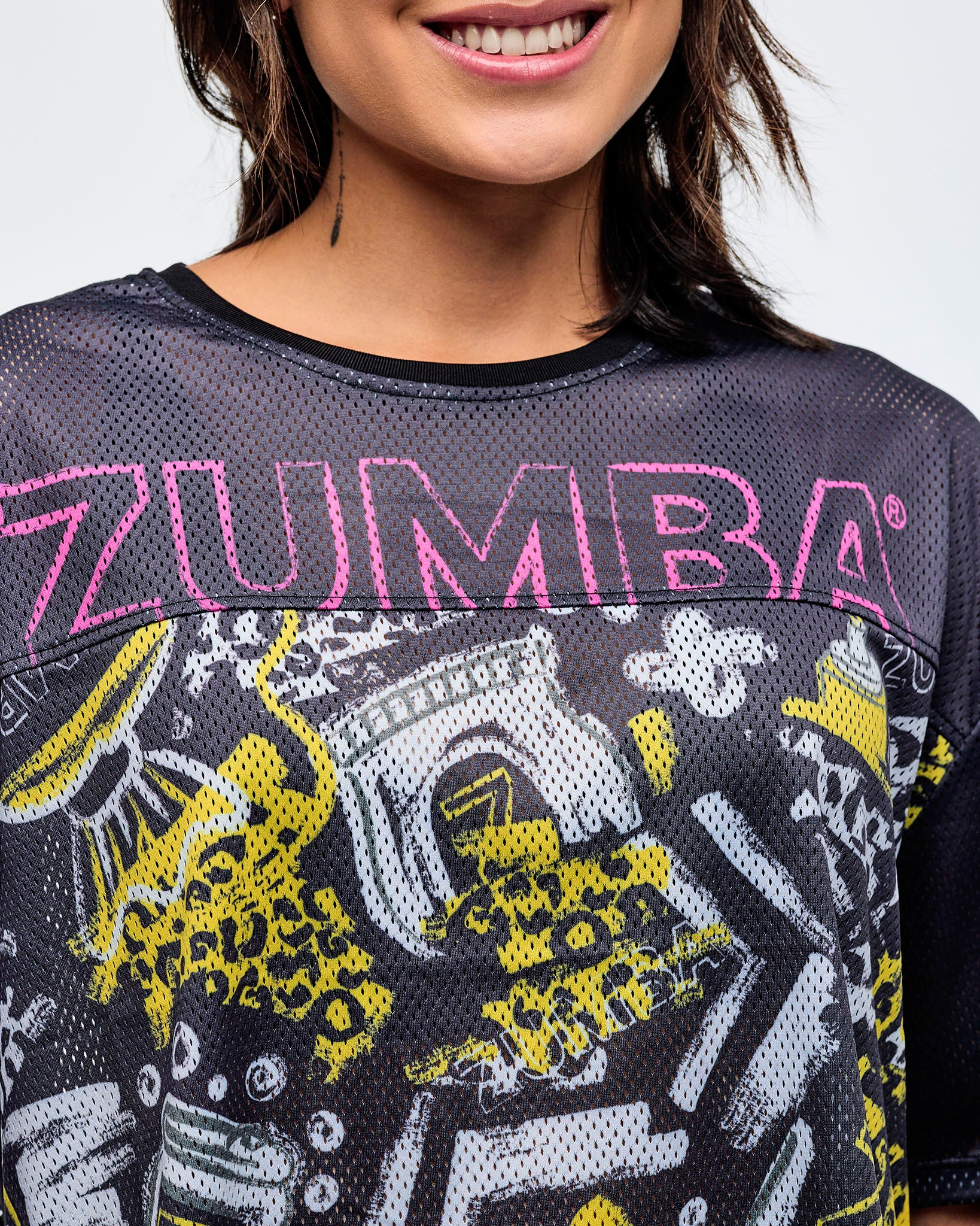 Sizzlin' Mesh Boxy Crop Top - Image 3