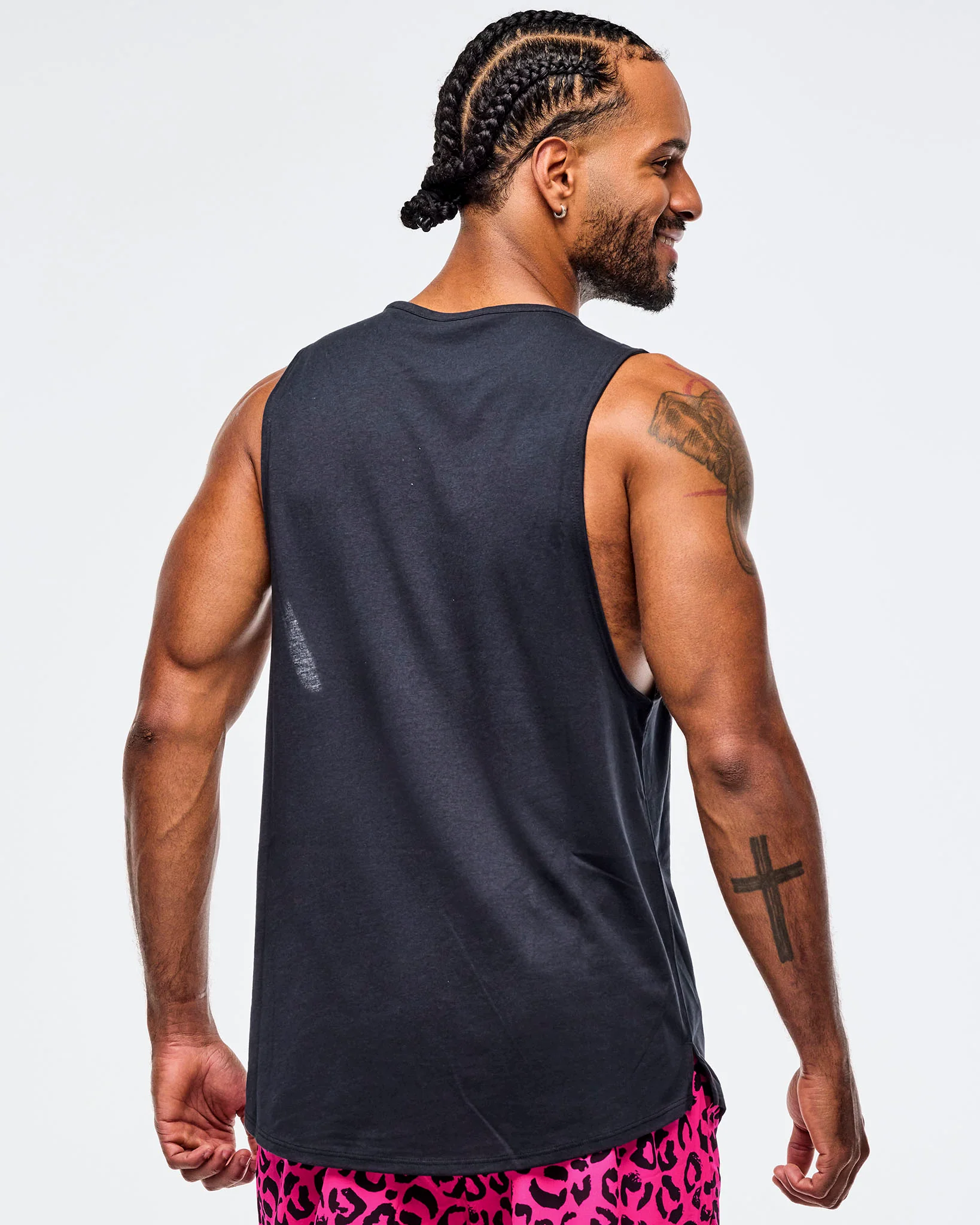 Sizzlin' Muscle Tank With Round Hem - Image 3