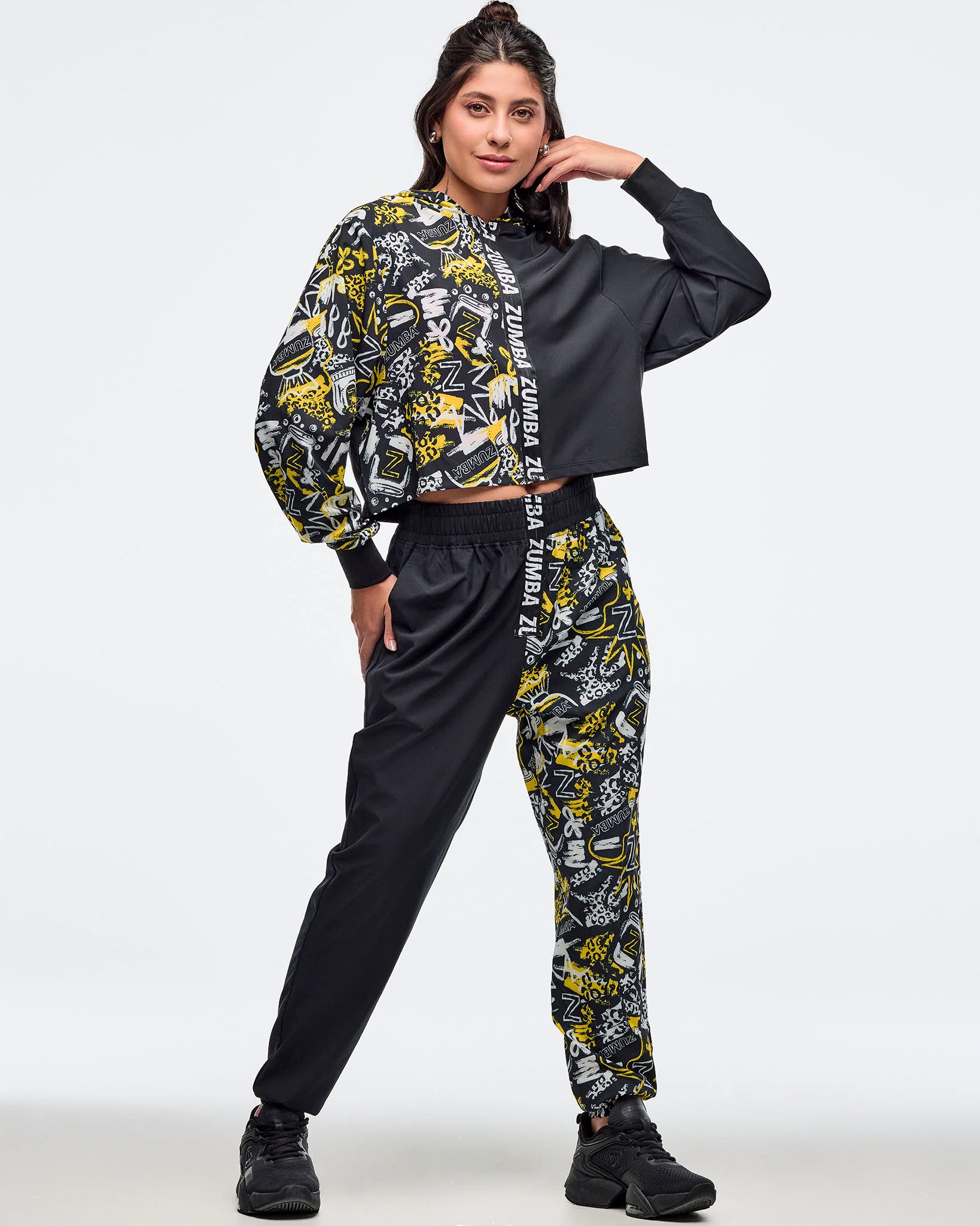 Sizzlin' Woven Zip-Up Hoodie - Image 5