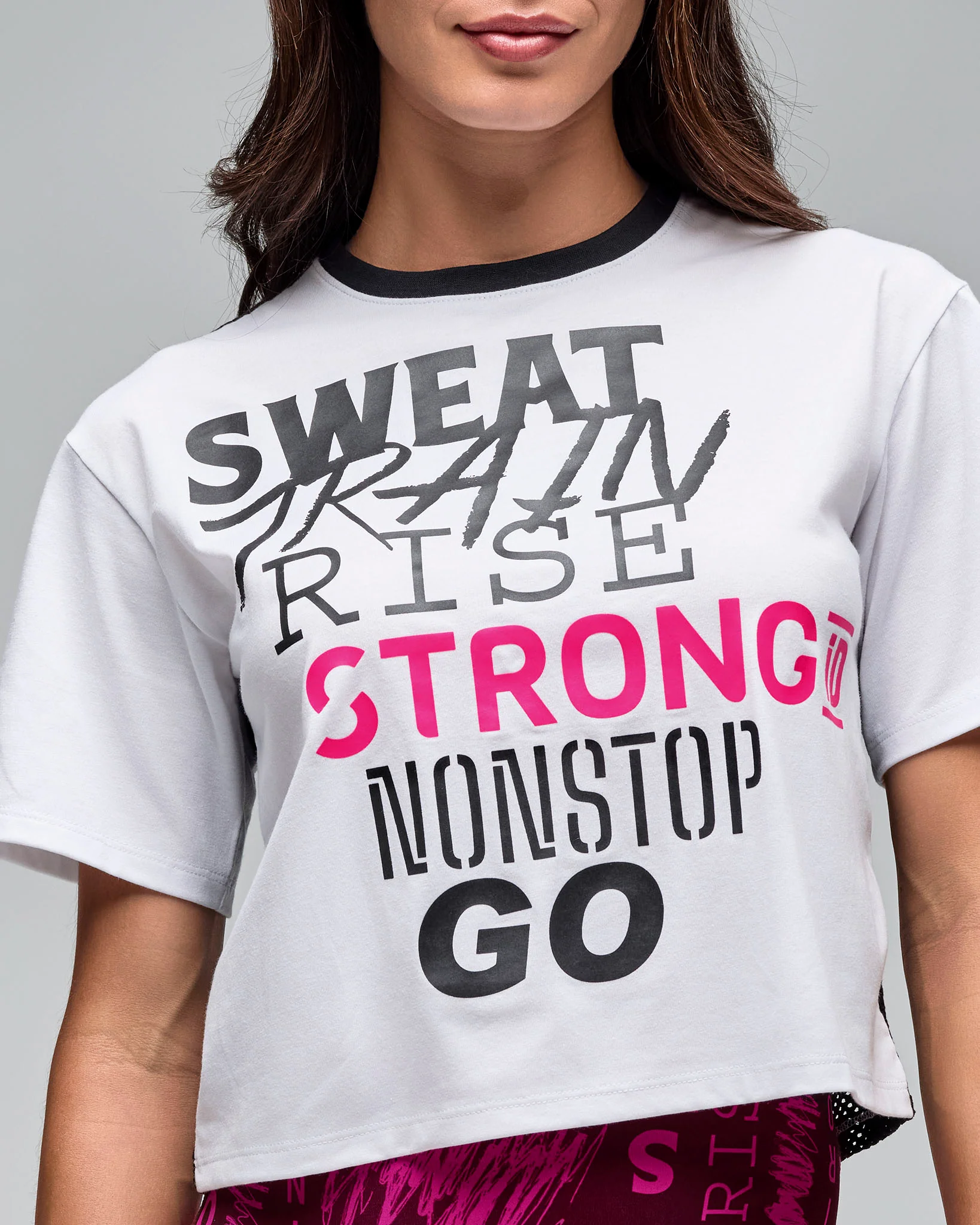 STRONG iD Boxy Top W Mesh Back - Image 3
