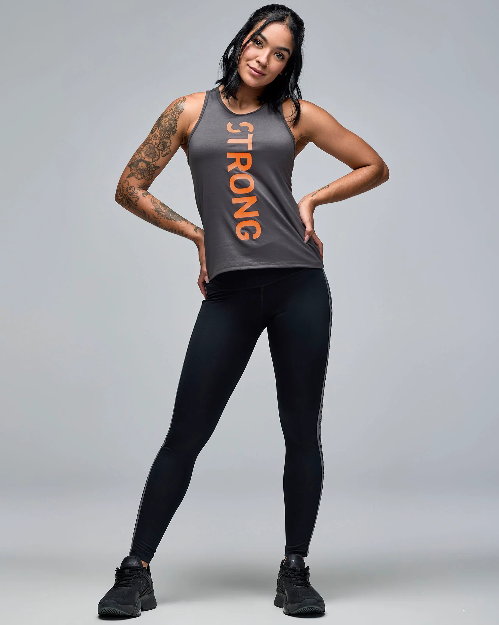 STRONG iD Fitted Waist-length Tank - Image 3
