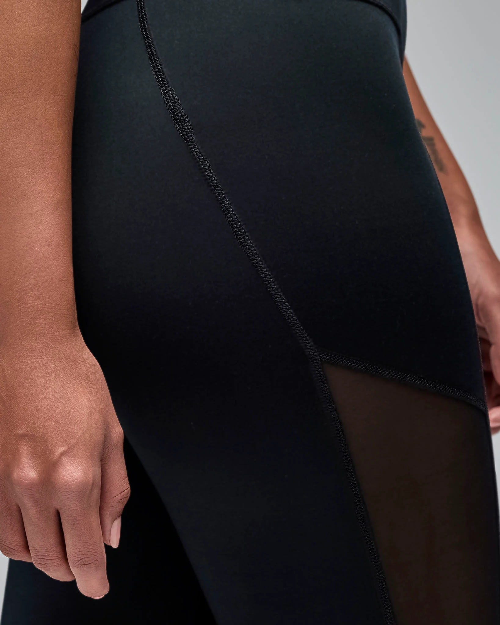 STRONG iD High Waisted Ankle Leggings With Inserts - Image 4