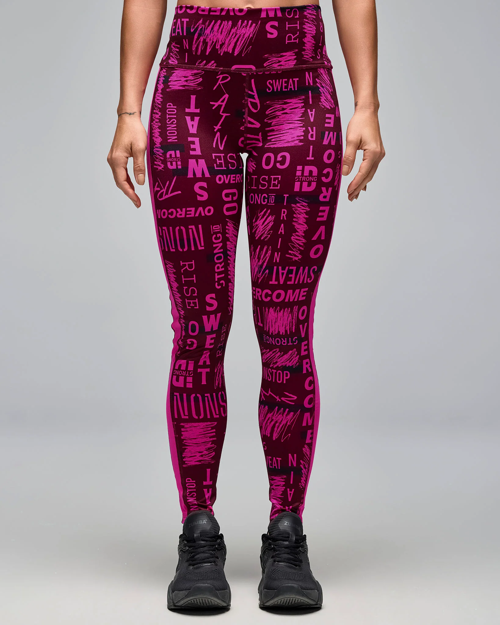 STRONG iD Z-Lift High Waisted Ankle Leggings With Inserts - Image 3