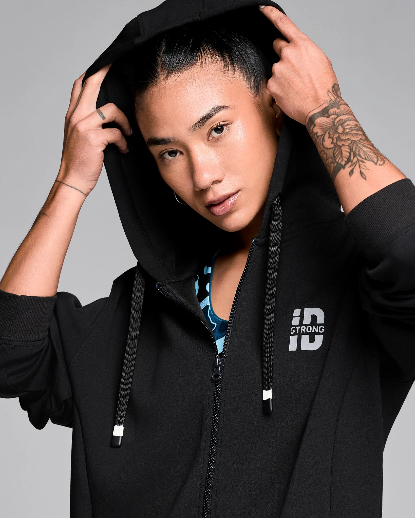Strong iD Zip-Up Hoodie - Image 7