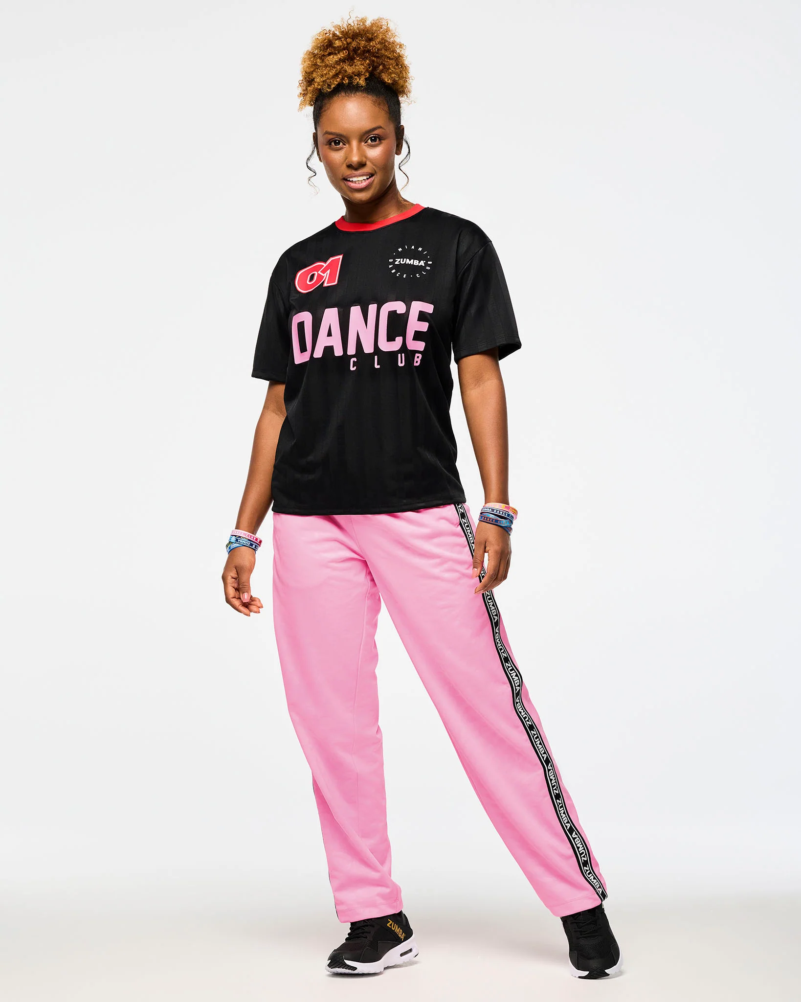 Victory Straight Leg Track Pants With Side Trim - Image 5