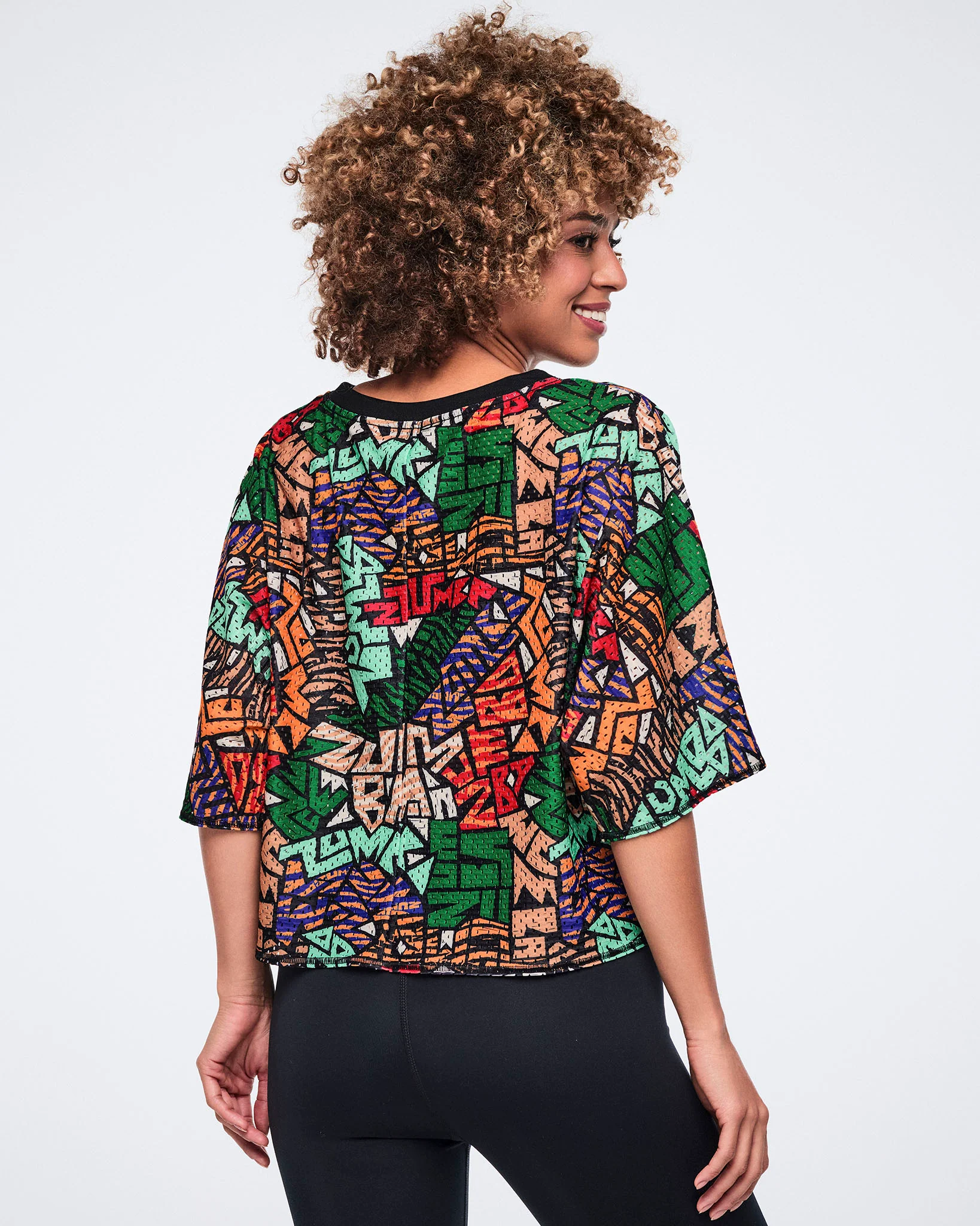 Wildbeat Boxy Dolman Crop Top - Image 2