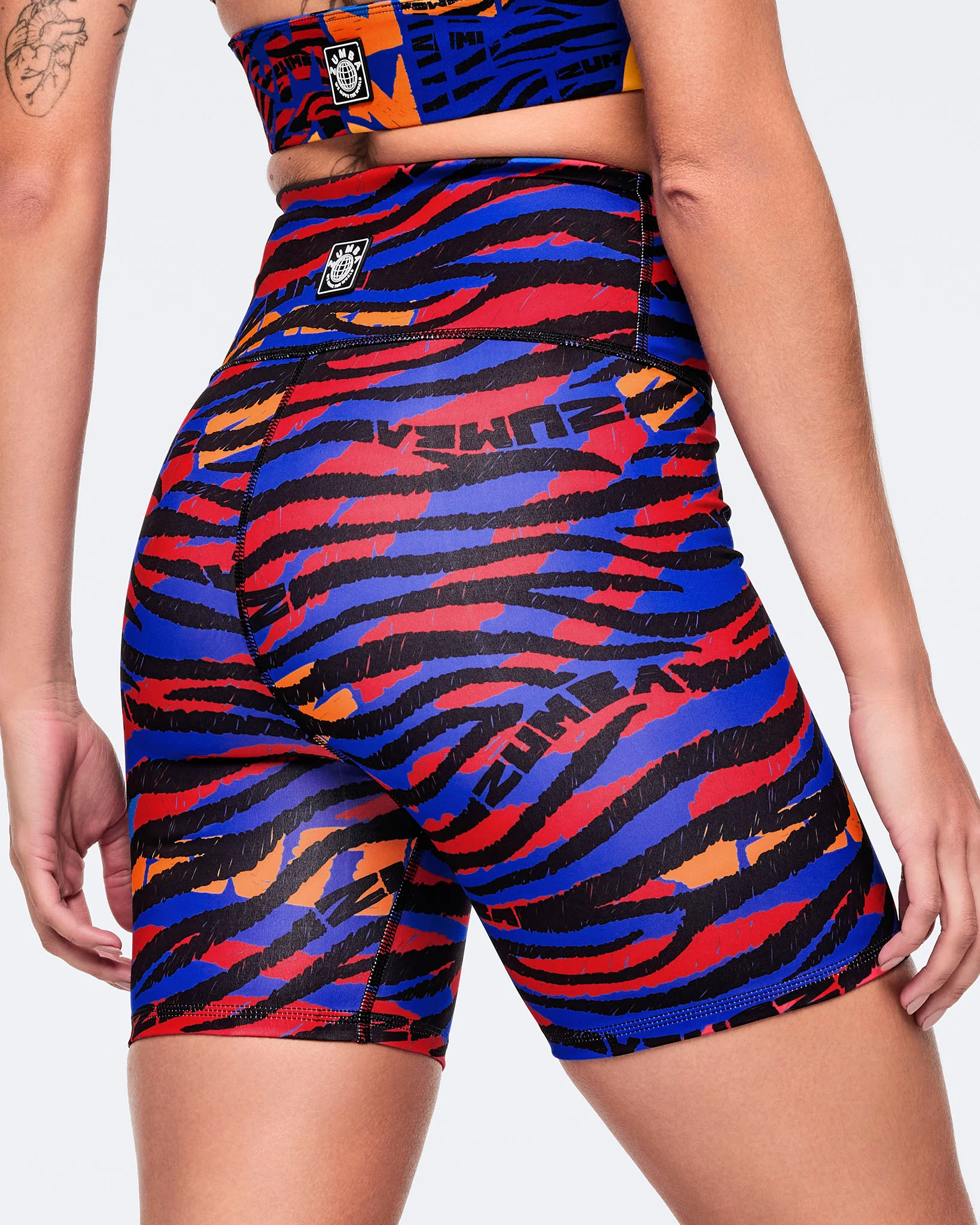 Wildbeat High Waisted Biker Shorts - Image 2