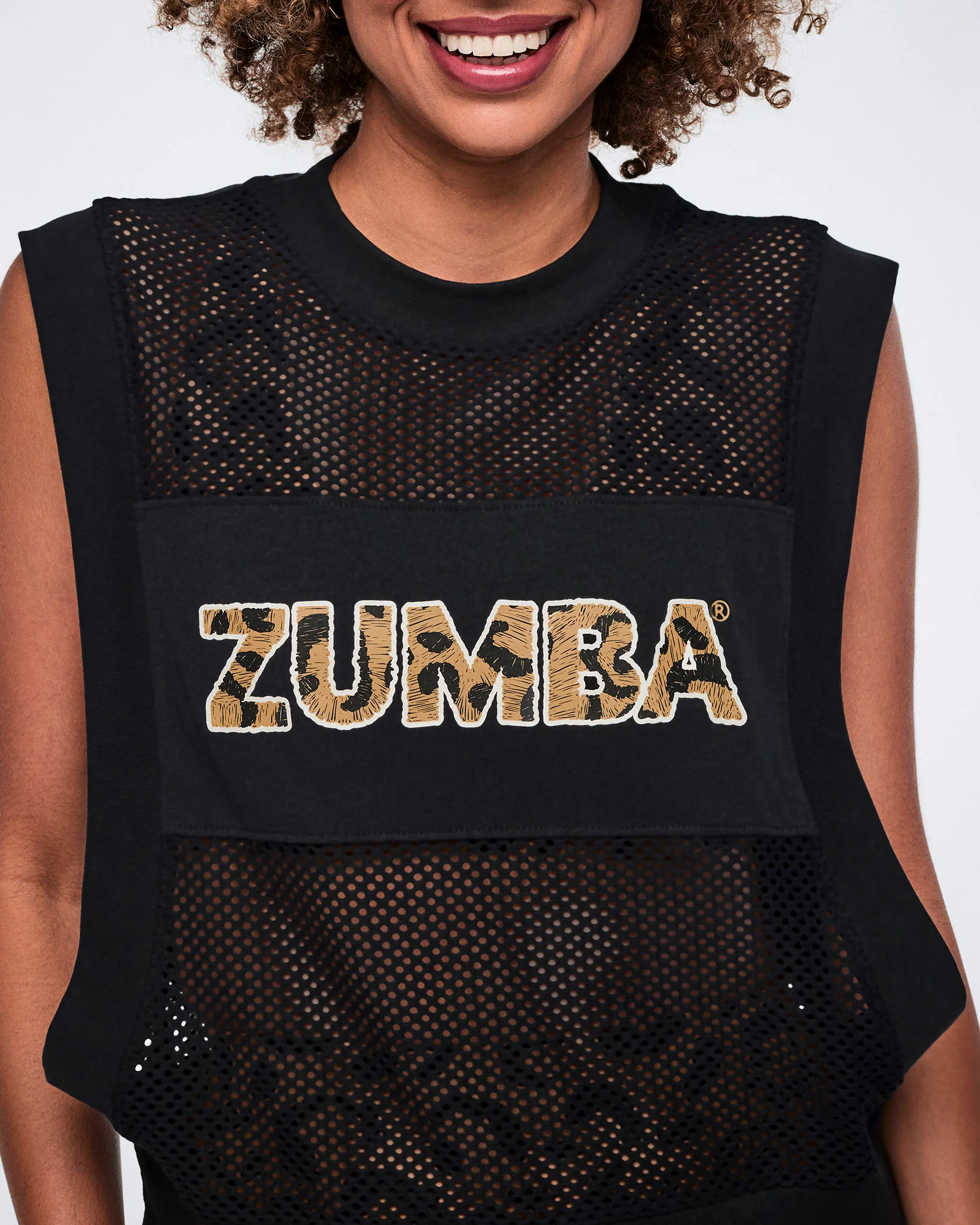 Wildbeat Mesh Tank - Bold Black - Image 3