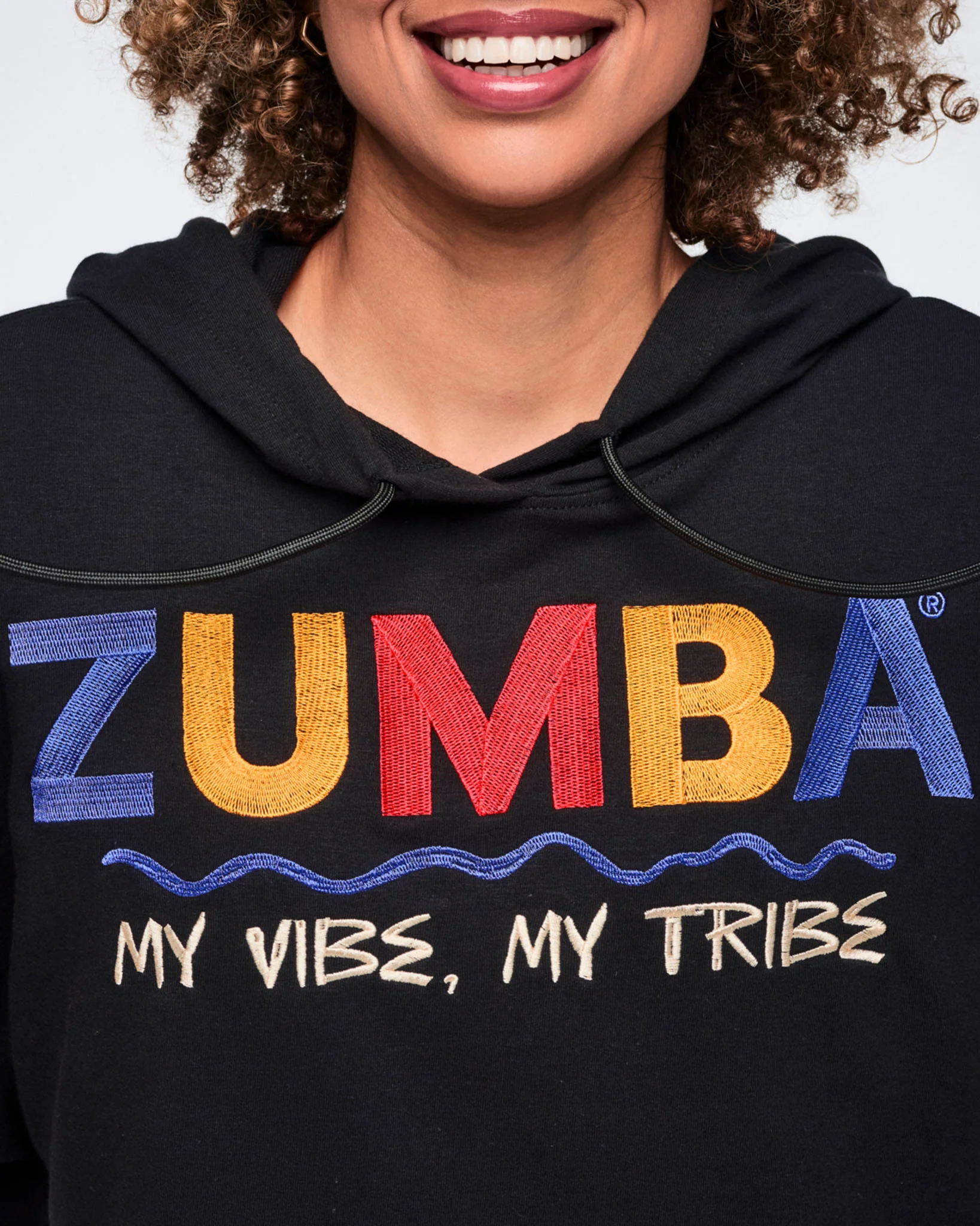 Wildbeat Short Sleeve Crop Pullover Hoodie - Image 4