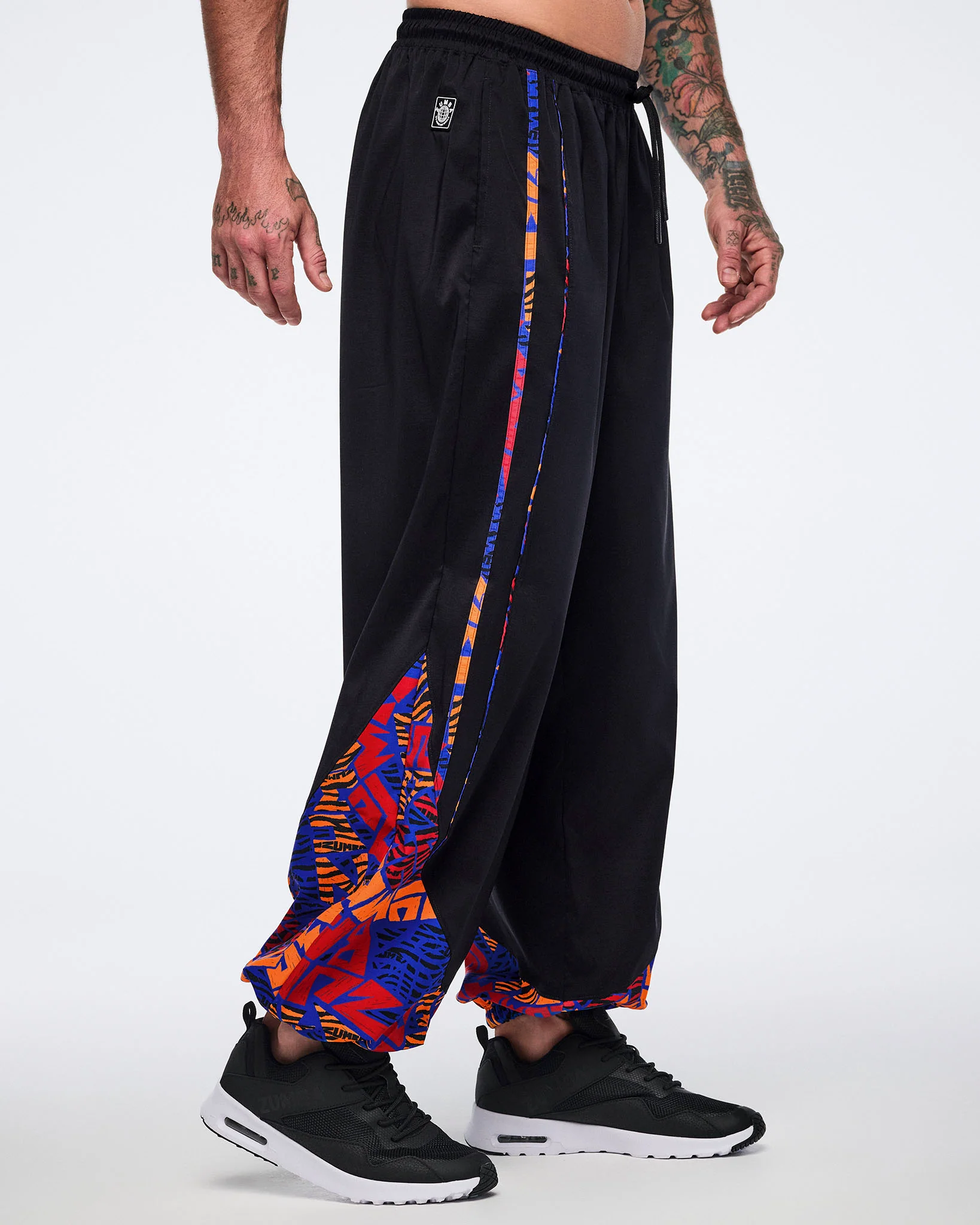 Wildbeat Woven Slouch Pants With Piping - Image 7