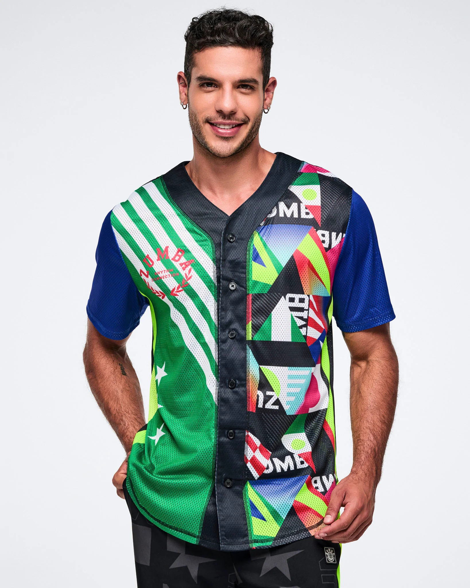Worldwide Baseball Button Up Jersey - Image 6