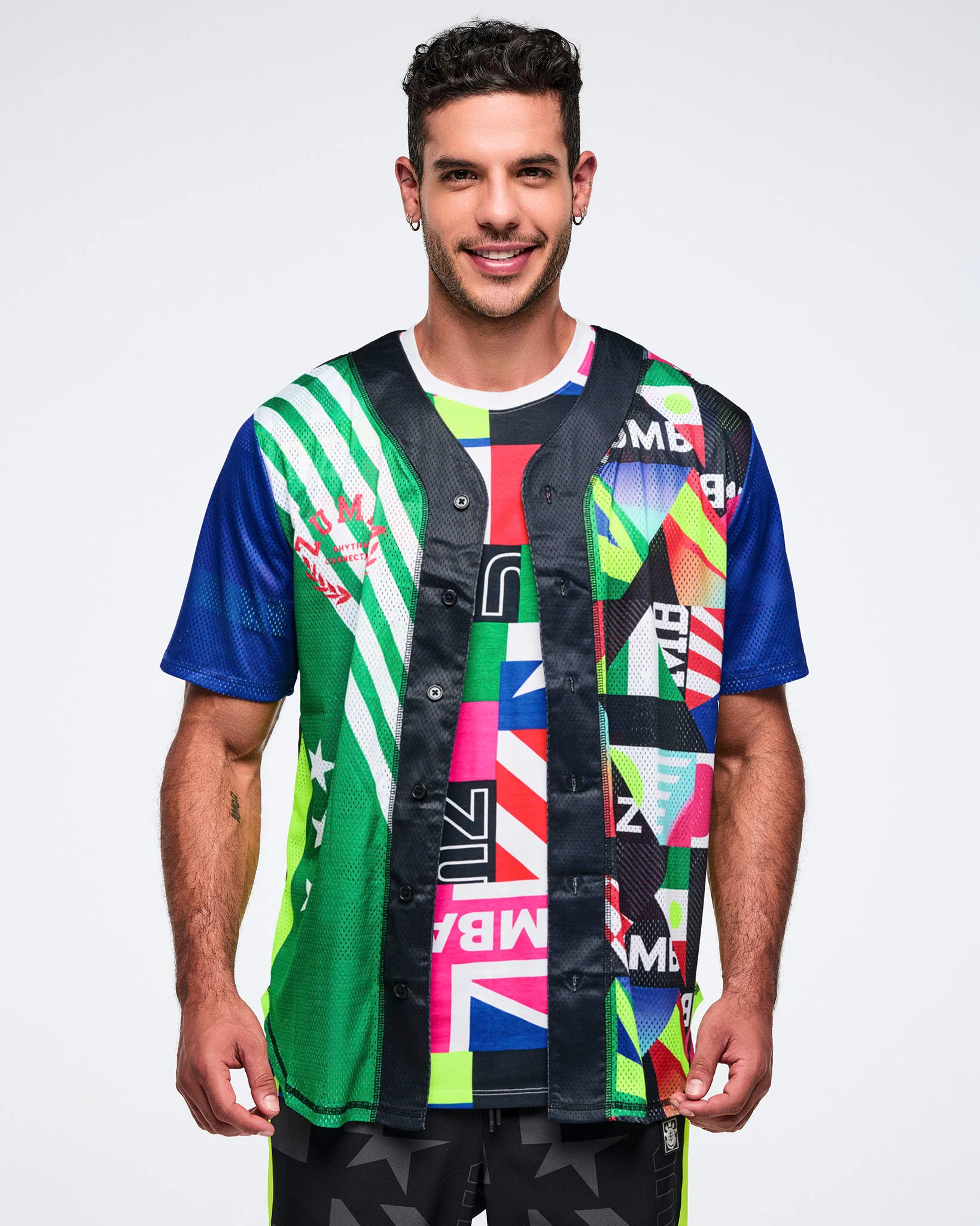 Worldwide Baseball Button Up Jersey - Image 8
