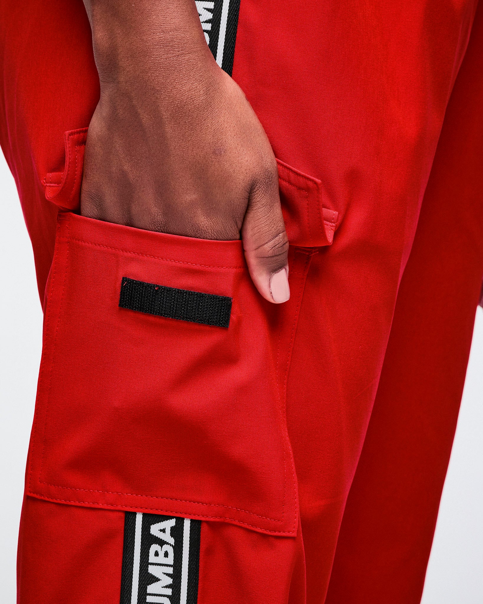 Worldwide Cargo Pants - Red - Image 4