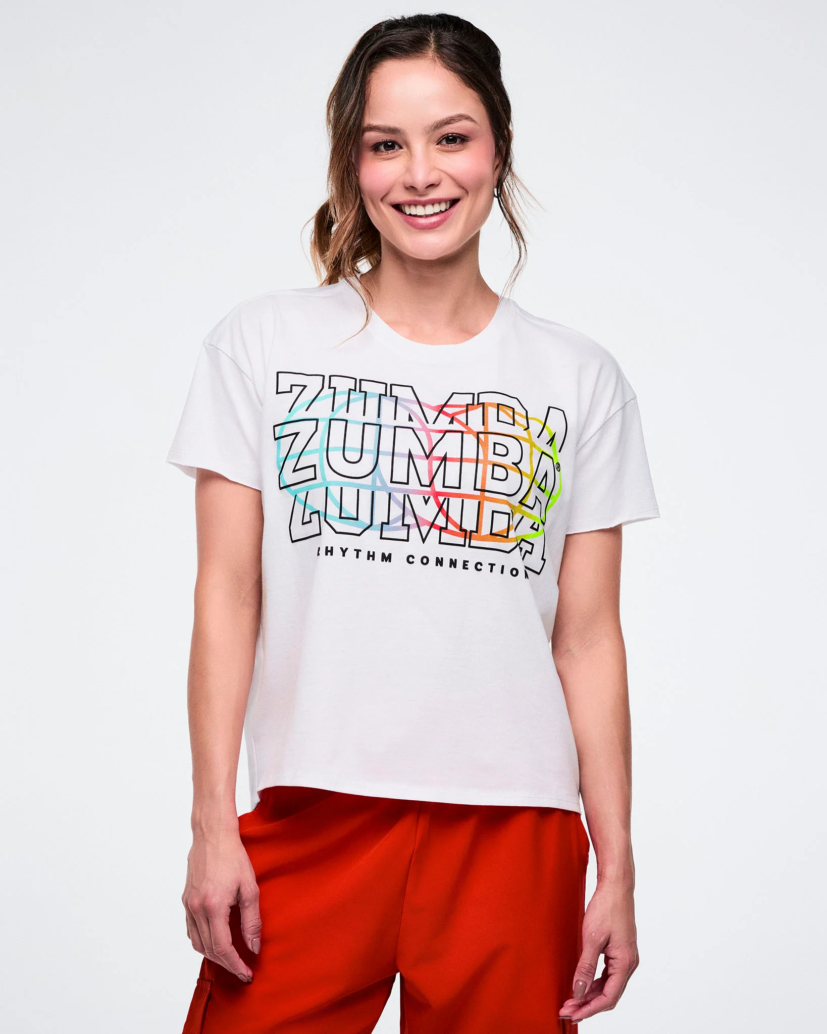 Worldwide High Low Crew Neck Top
