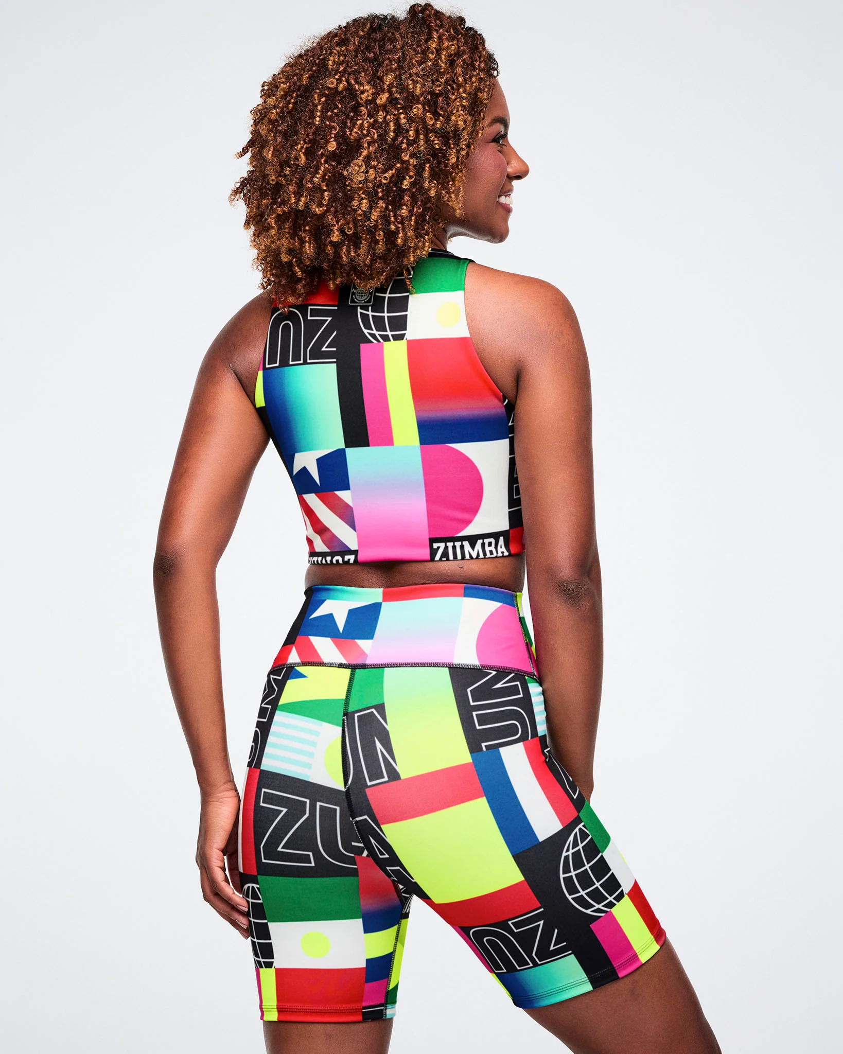 Worldwide High Neck Crop Top - Image 4