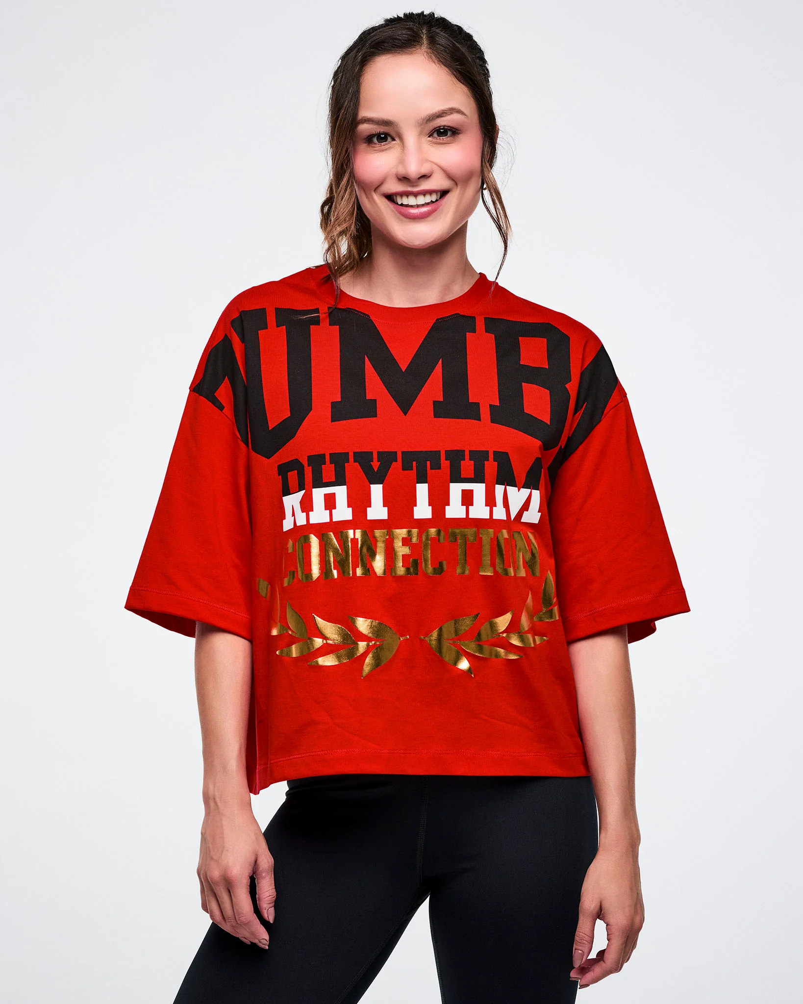 Worldwide Oversized Boxy Crop Top