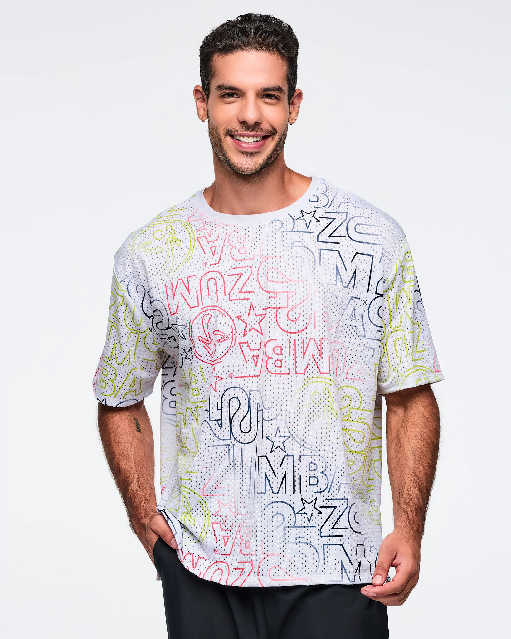 Zumba 25 Boxy Mesh Top - Image 4
