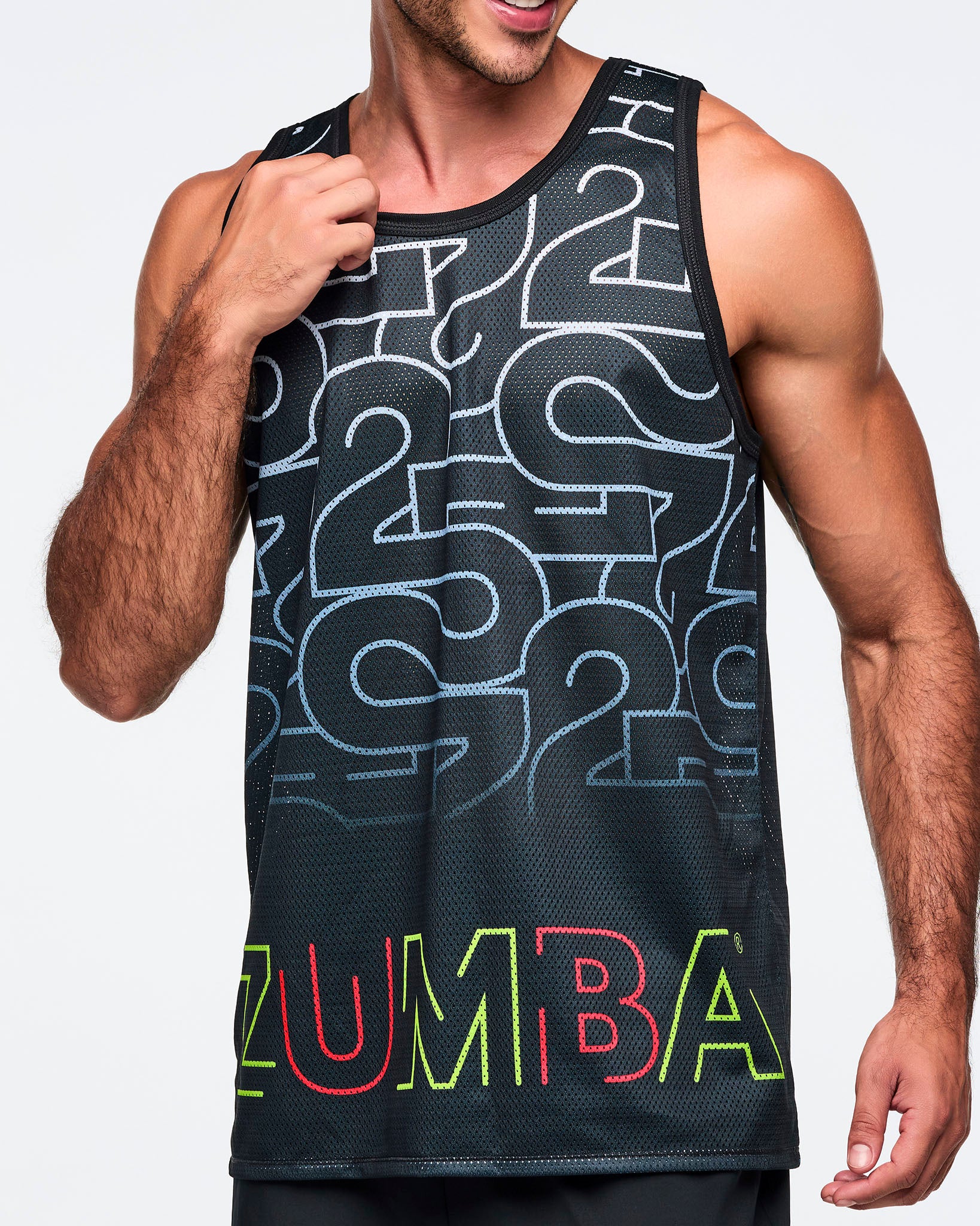 Zumba 25 Men's Basketball Tank - Image 3