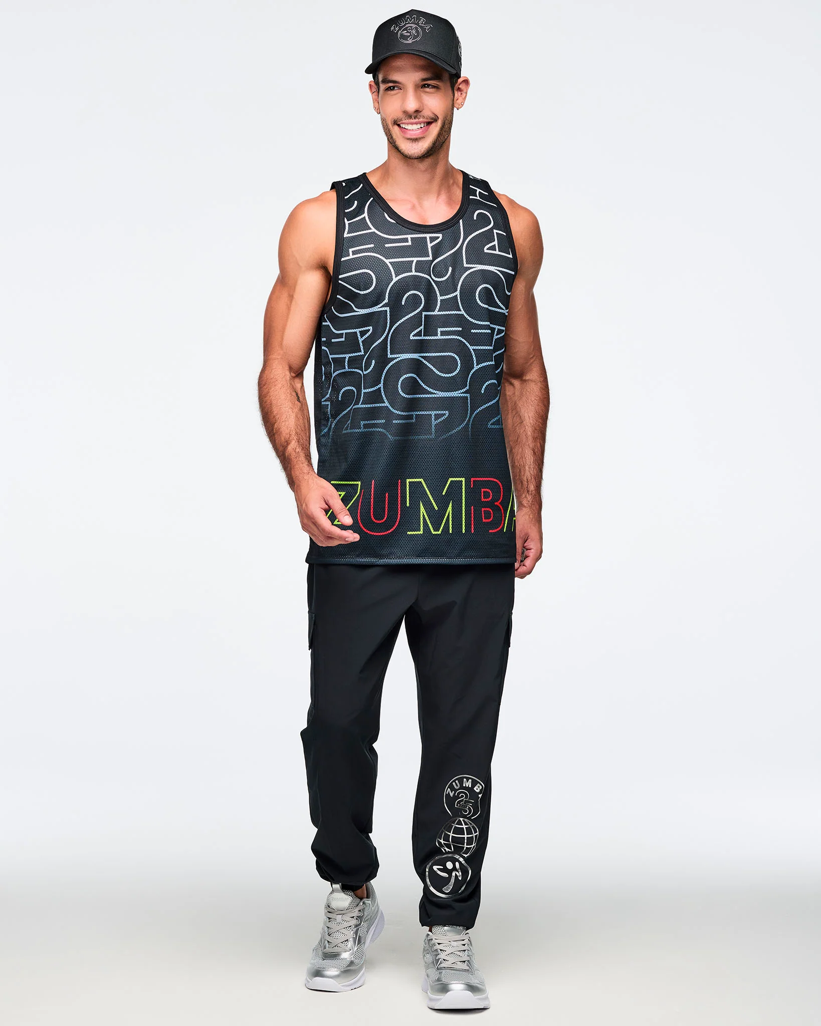 Zumba 25 Men's Basketball Tank - Image 5