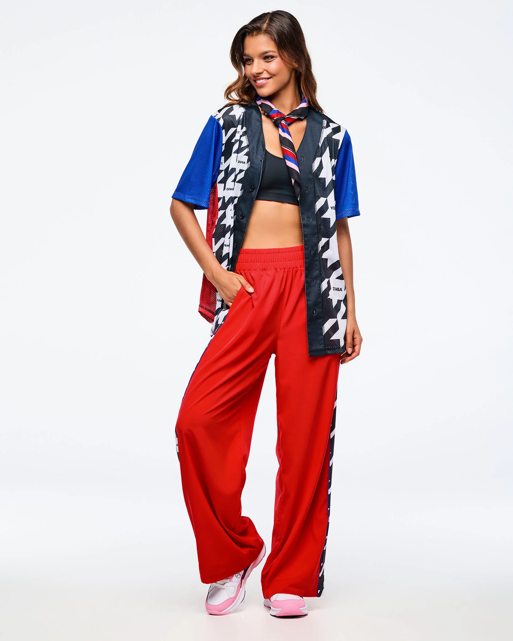 Zumba Amour Baseball Button-Up Jersey - Image 5