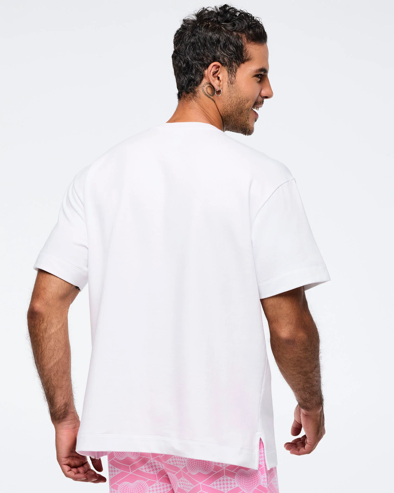 Zumba Amour Oversized Crew Neck Top - Image 4