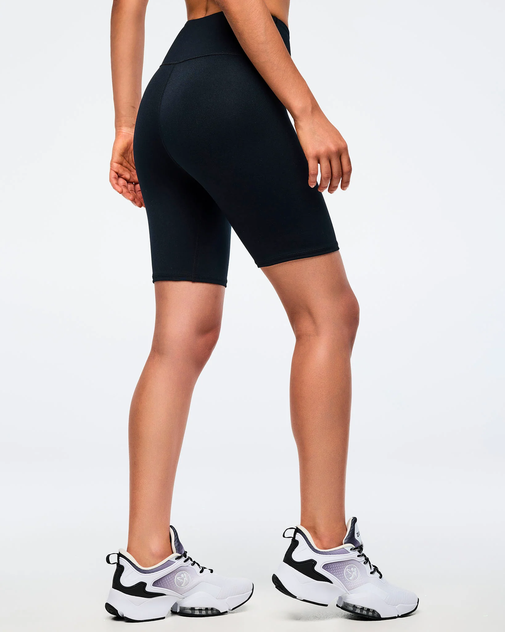Zumba Basic High Waisted Biker Shorts - Image 2